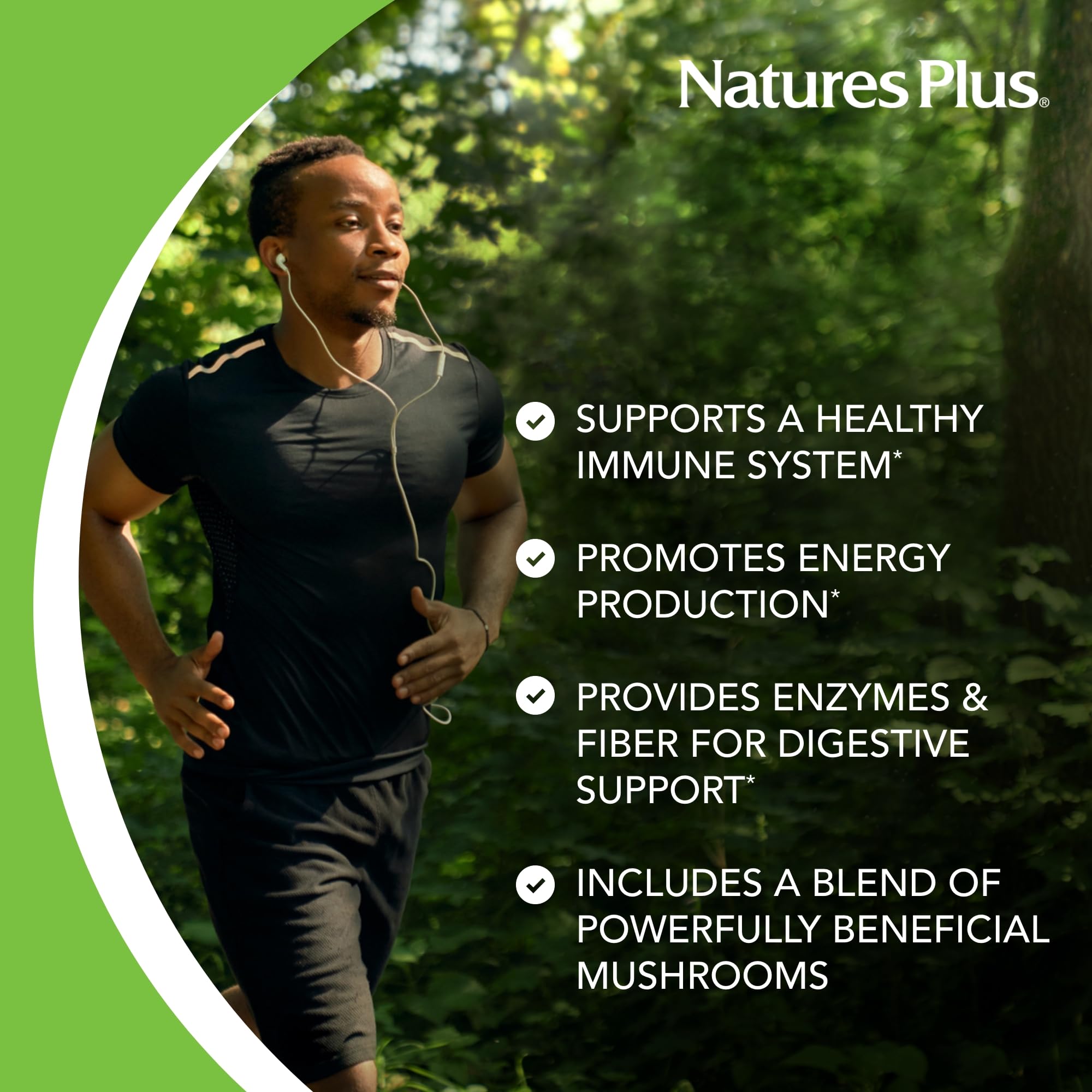 NaturesPlus SPIRU-TEIN GOLD, Vanilla - 1.03 lb - Plant-Based Protein Powder - Vitamins & Minerals for Energy - Vegetarian, Gluten Free - 13 Servings NaturesPlus uk supplements