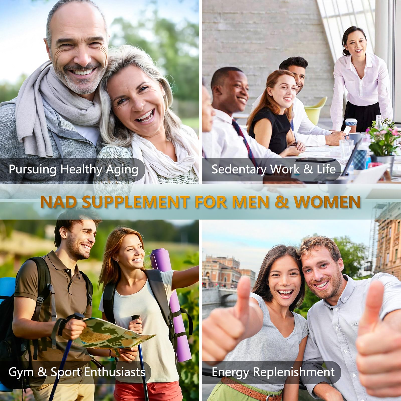 UNcena NAD Supplement 1500mg - Liposomal NAD+ Nicotinamide Riboside with Resveratrol, NAD Plus Boosting - Support Cellular Health, Stamina & Healthy Aging for Women & Men- 120 Capsules UNcena uk supplements