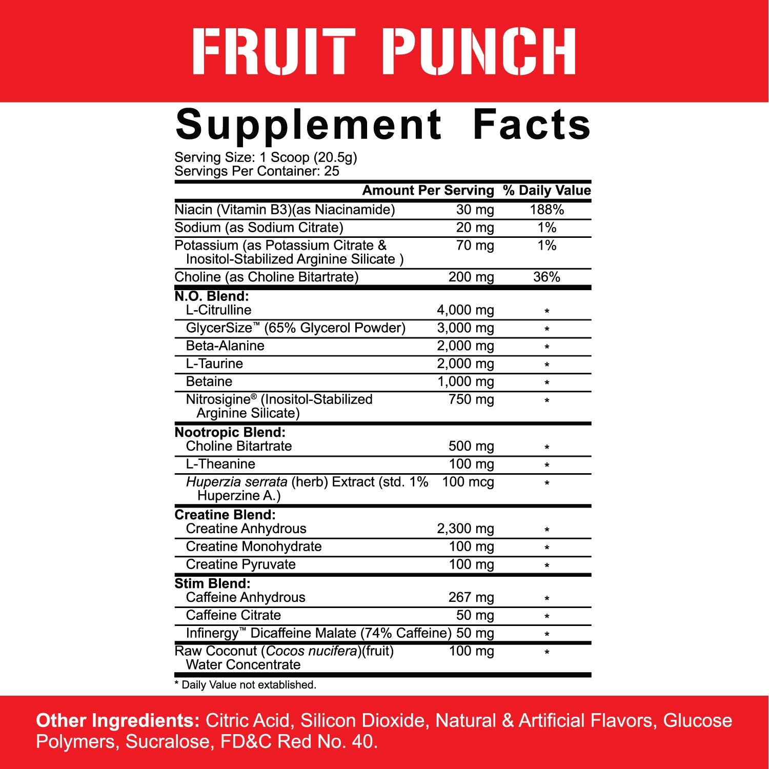 5% Nutrition Rich Piana Kill It Reloaded High Stim Pre-Workout | Ultra Energy, Focus 5% Nutrition uk supplements