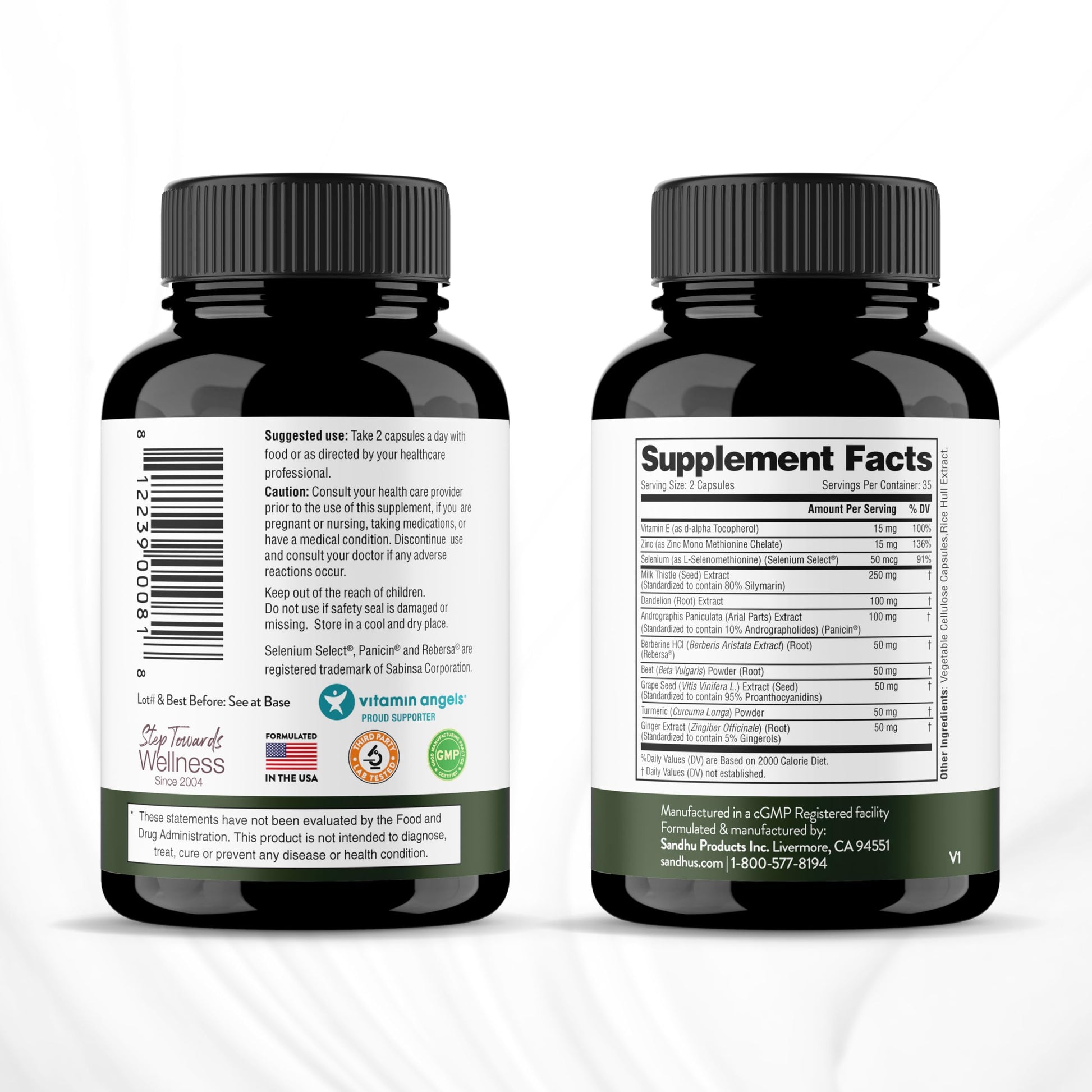 Sandhu's Liver Renew Cleanse Detox, Repair & Support |70 Capsules| 1 Month+ Supply Sandhu's uk supplements