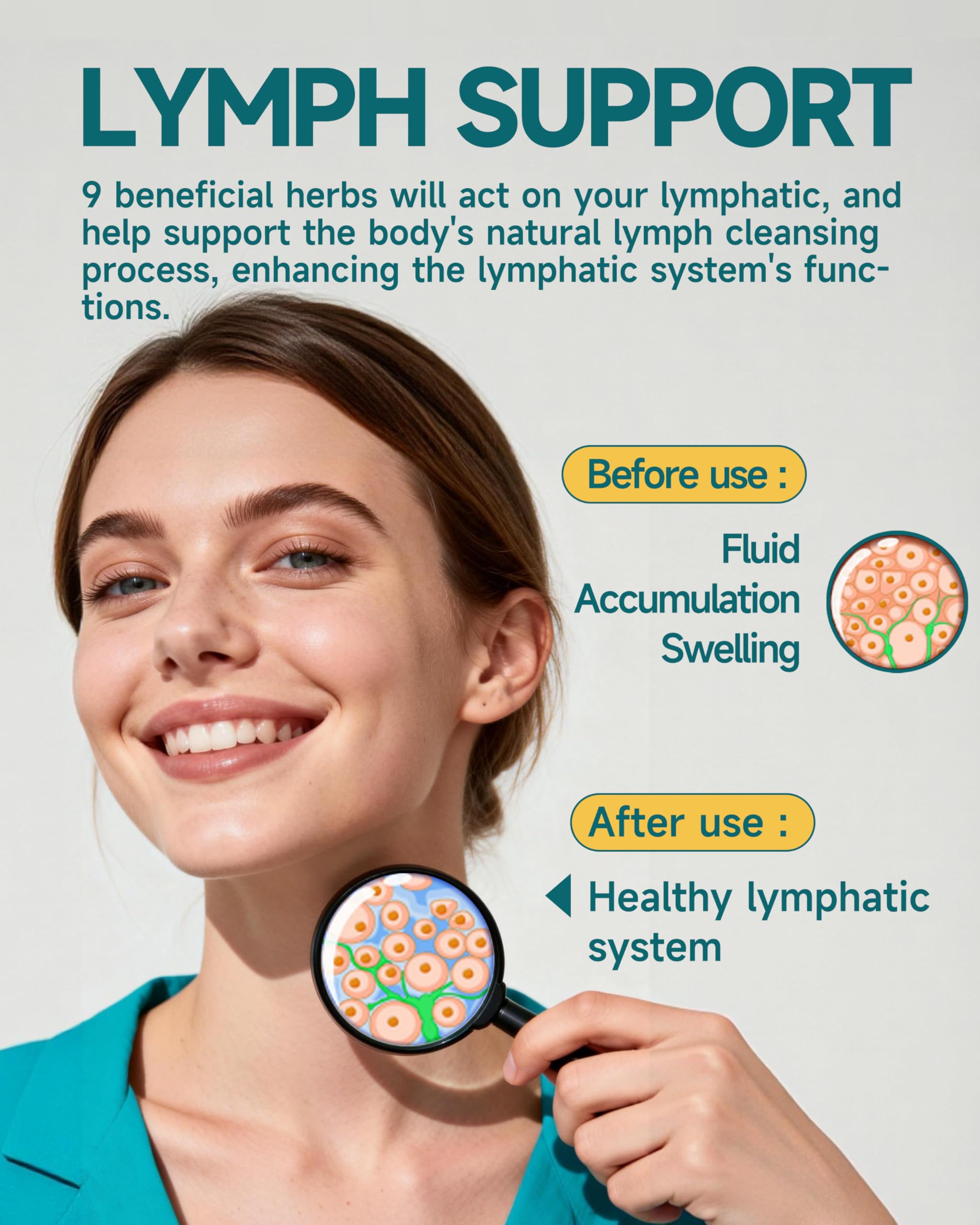 SANSICE Organic Moringa Supplement, Liquid Moringa Leaf Extract for Women & Men, Lymphatic Drainage Supplement with Echinacea for Lymph System Support SANSICE uk supplements