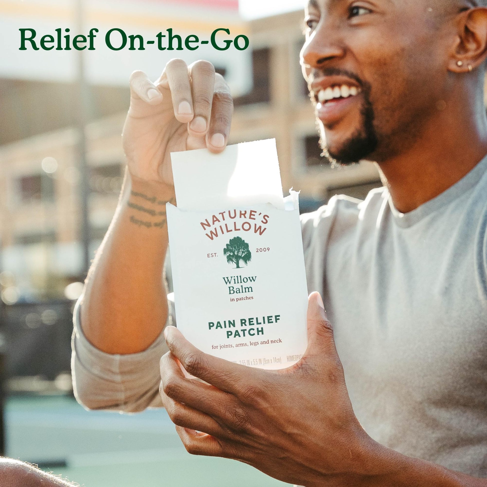 Nature's Willow Natural Pain Relief Patches for Muscles & Joints | Fast-Acting with White Willow Bark | Free from Artificial Fragrances & Dyes | 6 Patches per Pack (3-Pack) Nature's Willow uk supplements