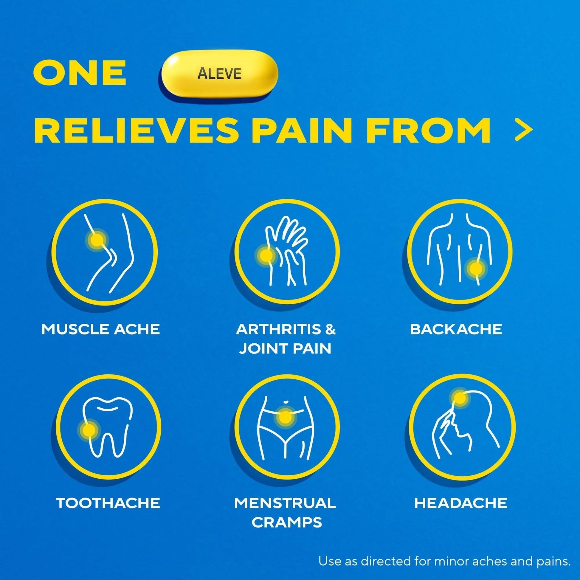 Aleve Gelcaps with Easy Open Arthritis Cap, Naproxen Sodium, Medication for Arthritis Pain, 160 Count Aleve uk supplements