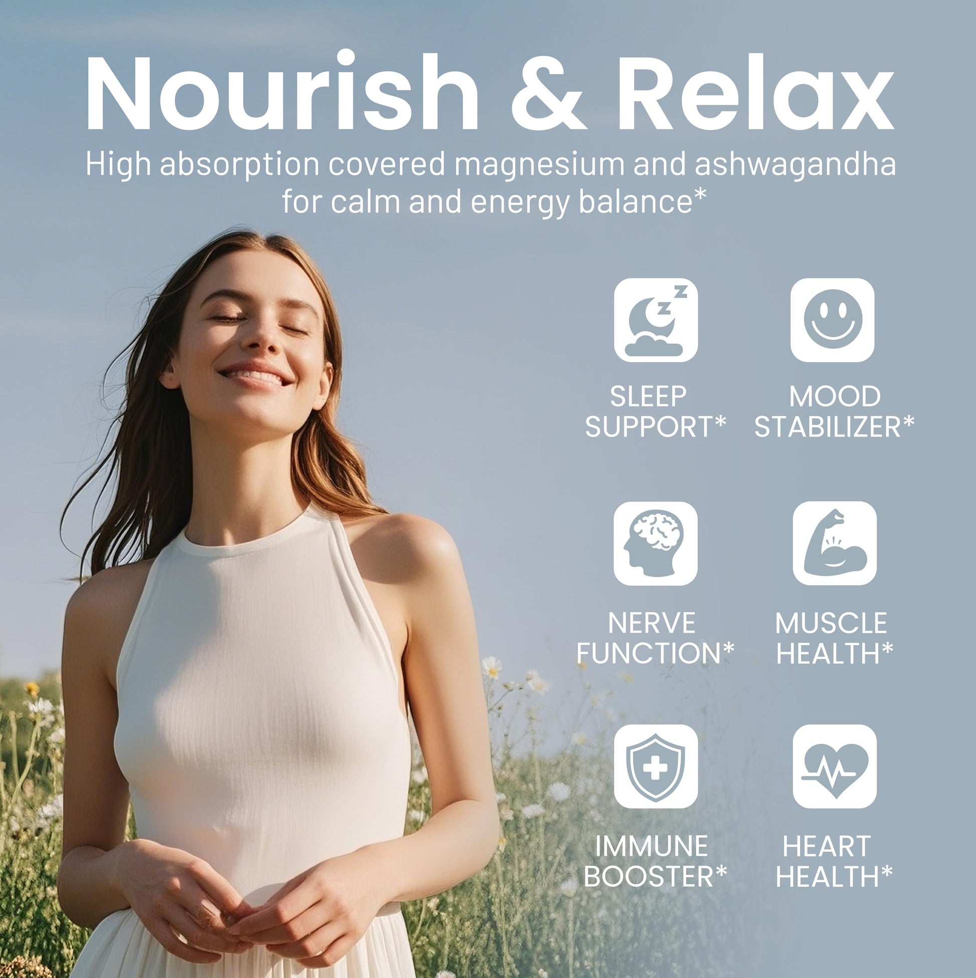 Magnesium Ashwagandha Complex | High-Absorption Multi Magnesium Supports Stress Relief, Sleep, Muscle & Heart Health | Vegan, Non-GMO, Gluten-Free, Made in USA, 90 Capsules((45-Day Supply) NEUMINA uk supplements