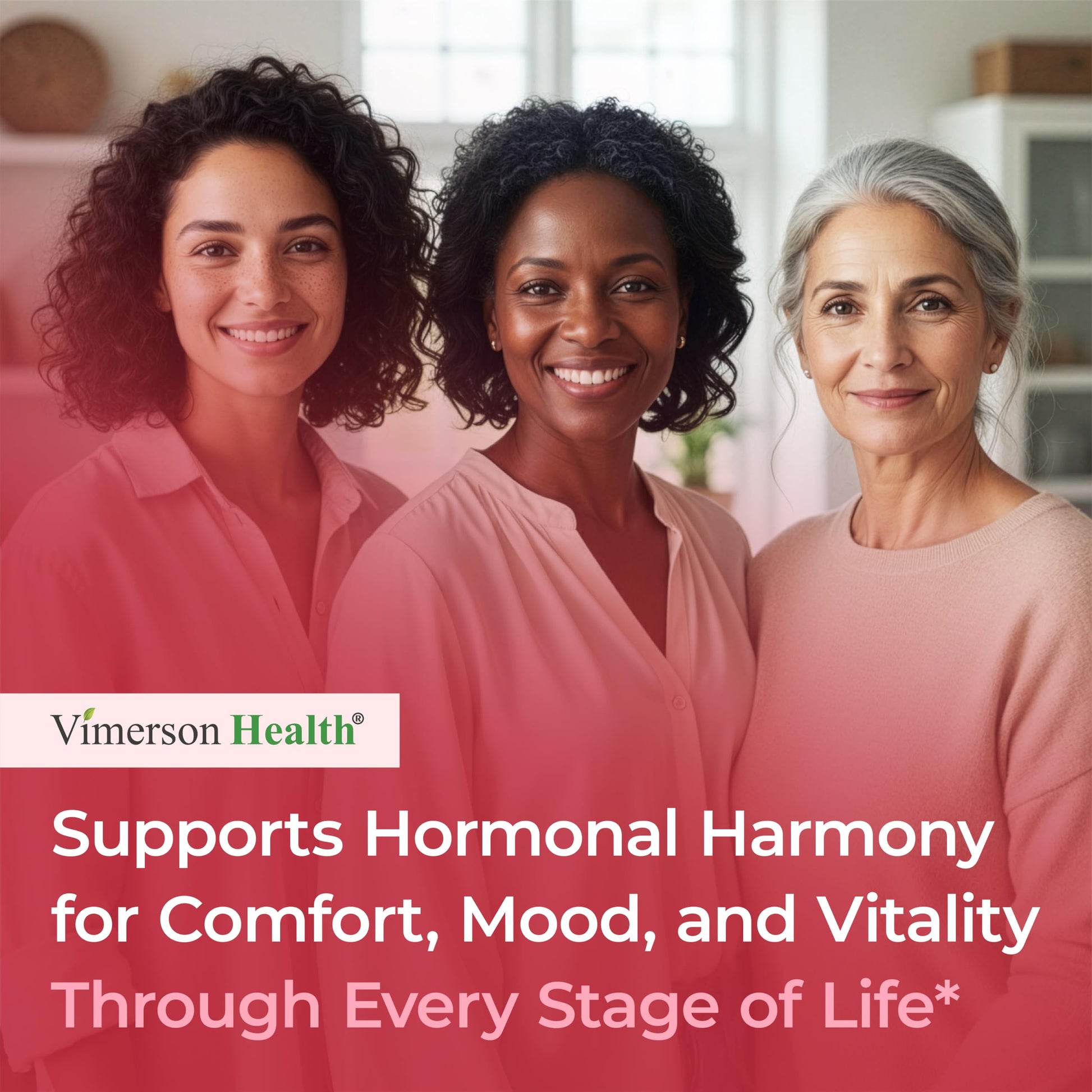Hormone Harmony for Women with Black Cohosh, Dong Quai & Red Clover – Natural Hormone Balance for Women of All Ages – Supports PMS, Menopause & Mood – Women’s Hormone Balance Supplement – 60 Capsules Vimerson Health uk supplements