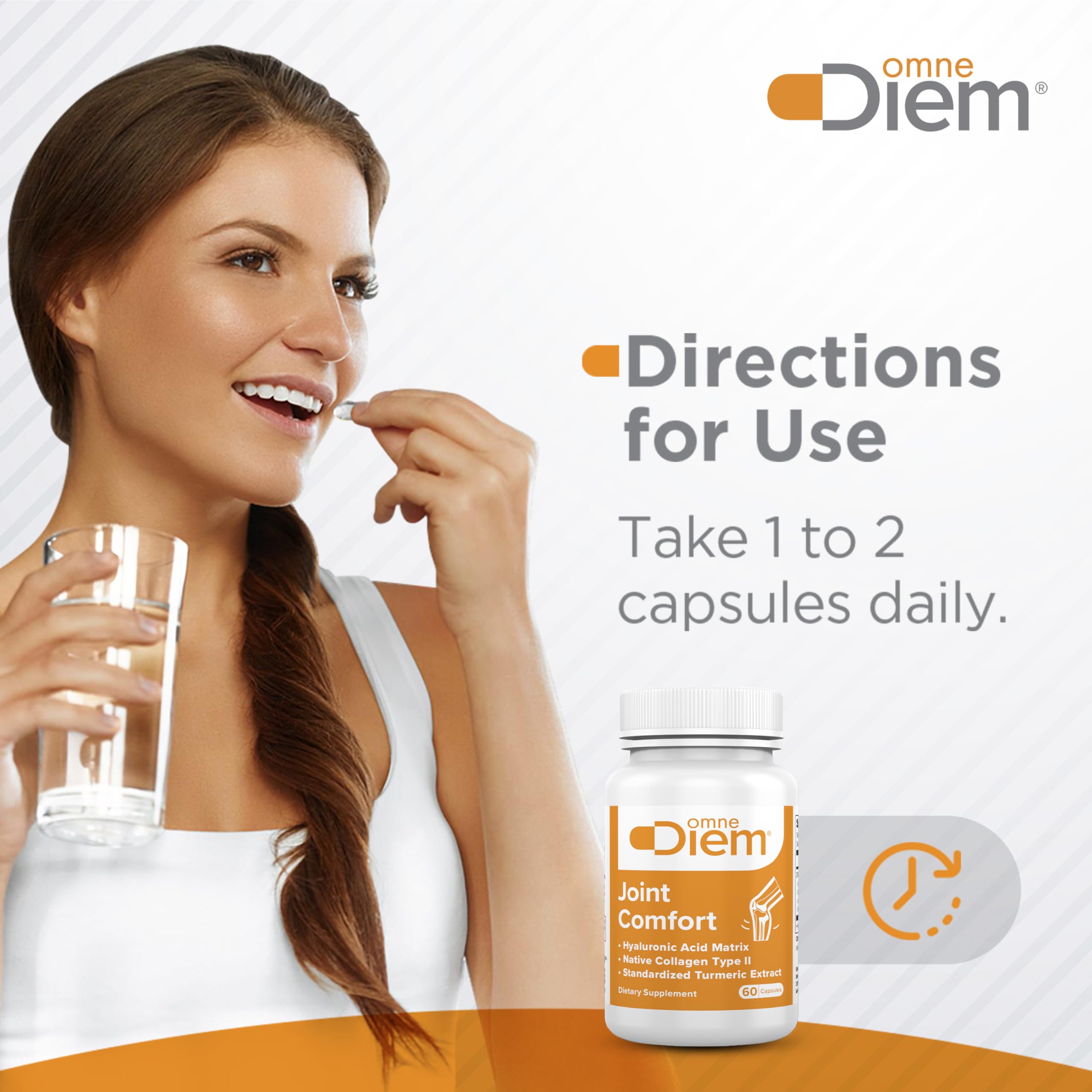 OmneDiem Joint Comfort with ZOARA, 60 Capsules – Dietary Supplement for Comprehensive Joint Care & Comfort Omne Diem uk supplements