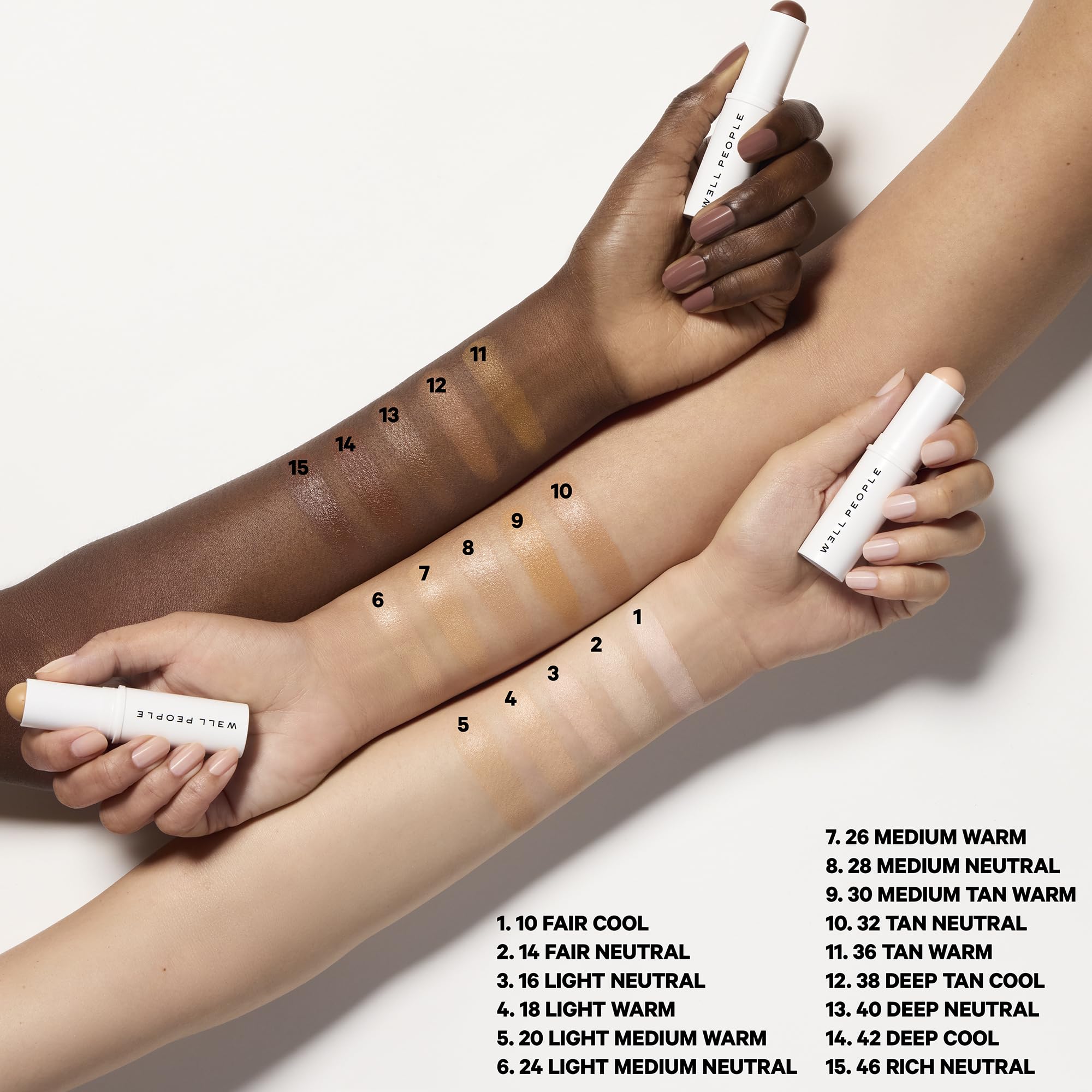 Well People Supernatural Complexion Stick Foundation + Concealer, Buildable, Light-to-Medium Coverage, Soft Matte Finish, Lightweight + Hydrating, Multi-Use, Vegan & Cruelty-Free, 20 Light Medium Warm Well People uk supplements