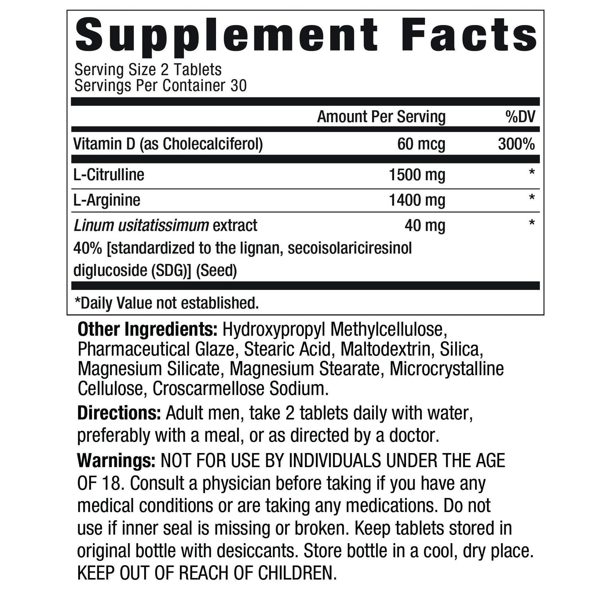 Ageless Male Performance Nitric Oxide Booster for Men - Promote Blood Circulation New Vitality uk supplements