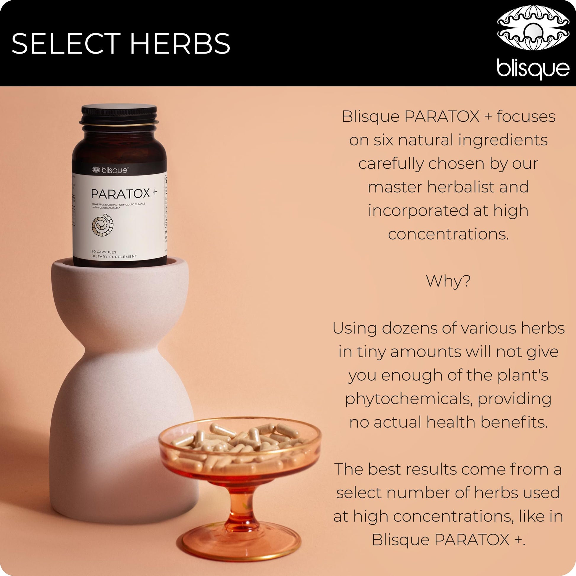 Blisque – Natural para Cleanse Support Supplement to Eliminate Harmful Organisms Blisque uk supplements