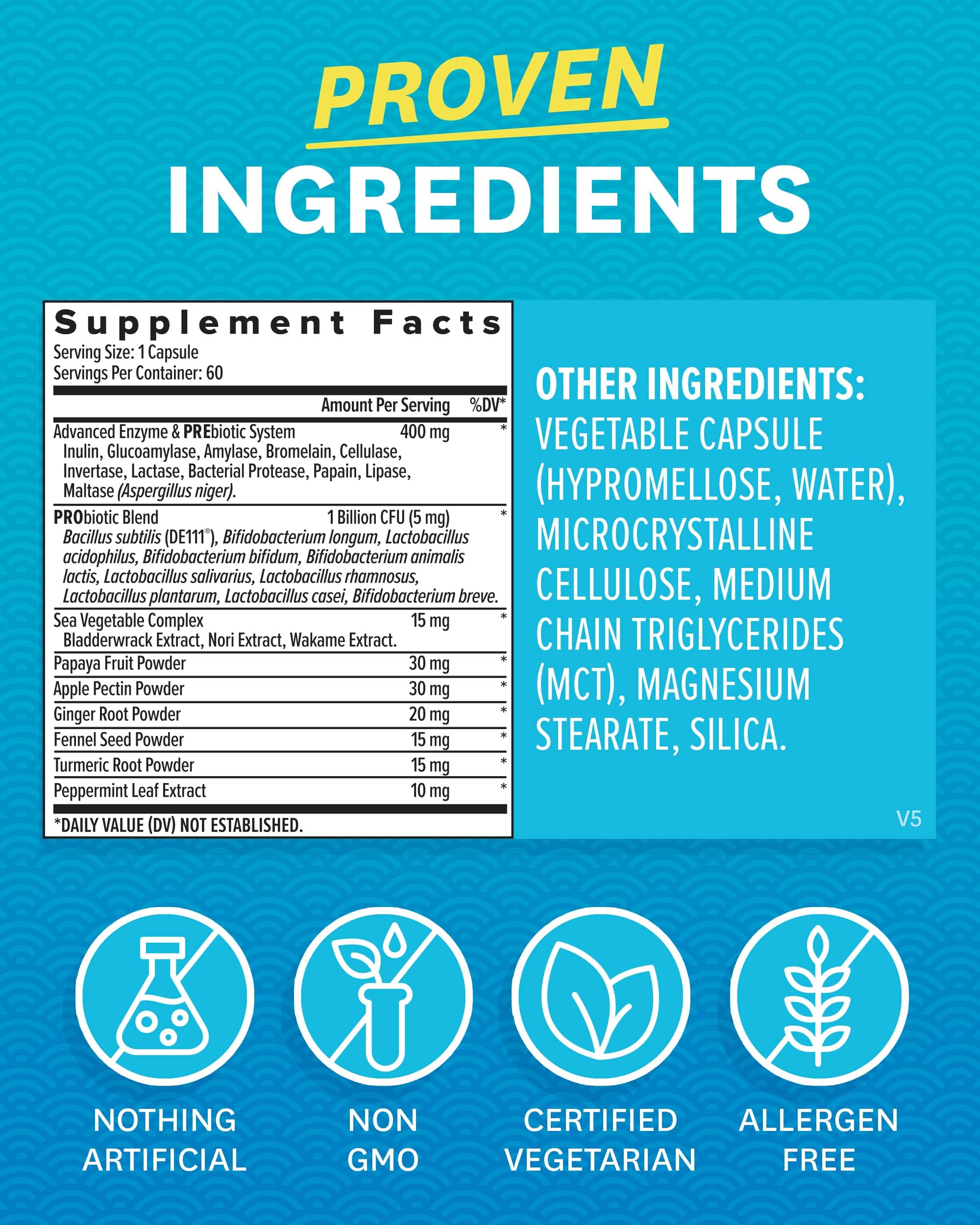 Zenwise Health Digestive Enzymes - Probiotic Multi Enzymes with Probiotics Zenwise Health uk supplements