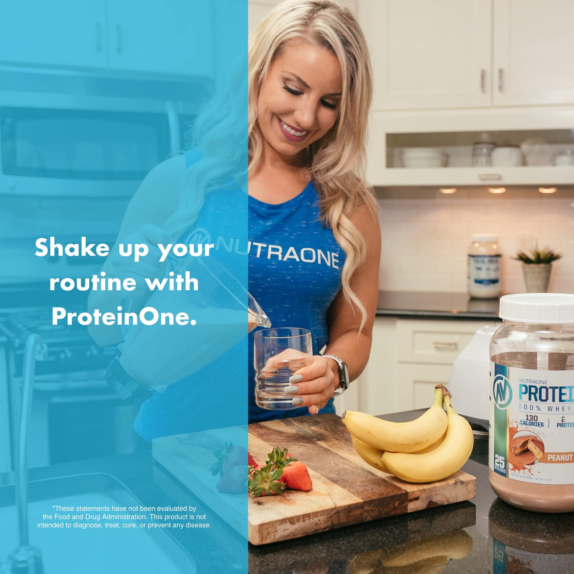 NutraOne ProteinOne Whey Protein Promote Recovery and Build Muscle with a Protein NutraOne uk supplements