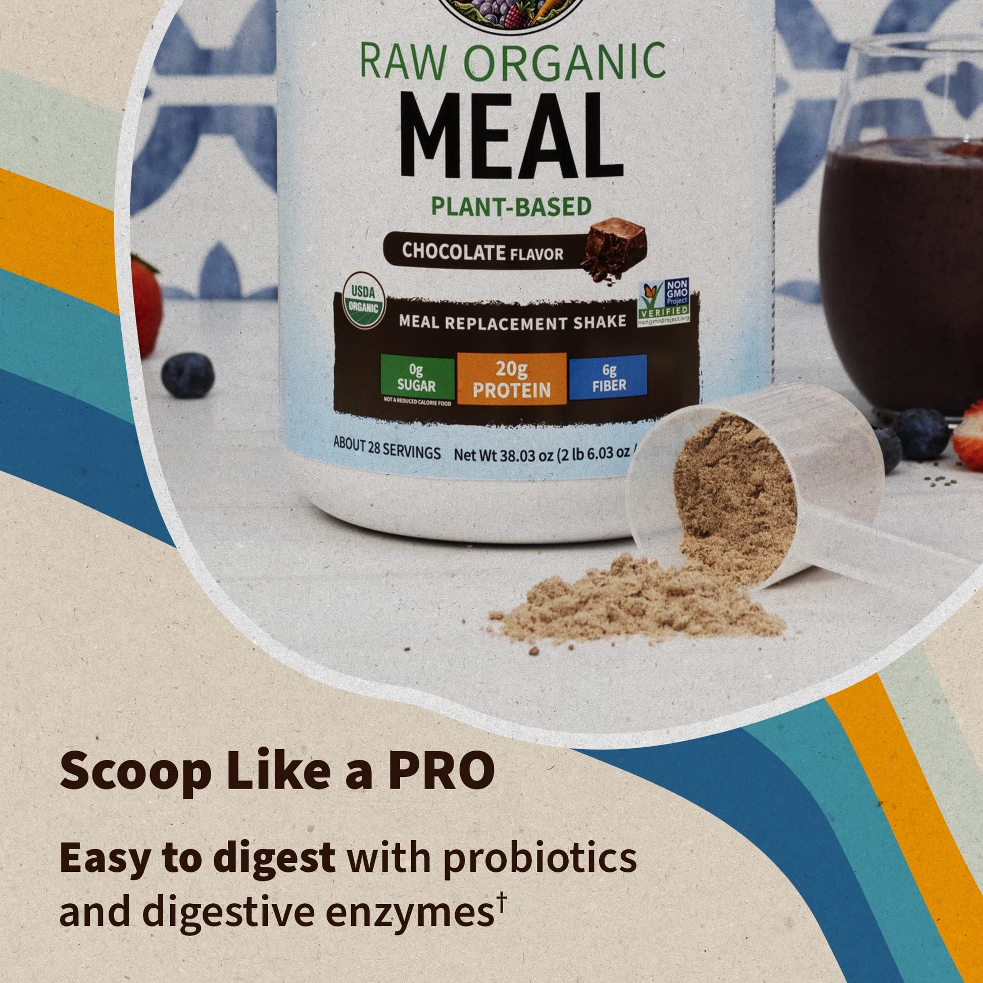 Garden of Life Vegan Protein Powder - Raw Organic Meal Replacement Shakes Garden of Life uk supplements