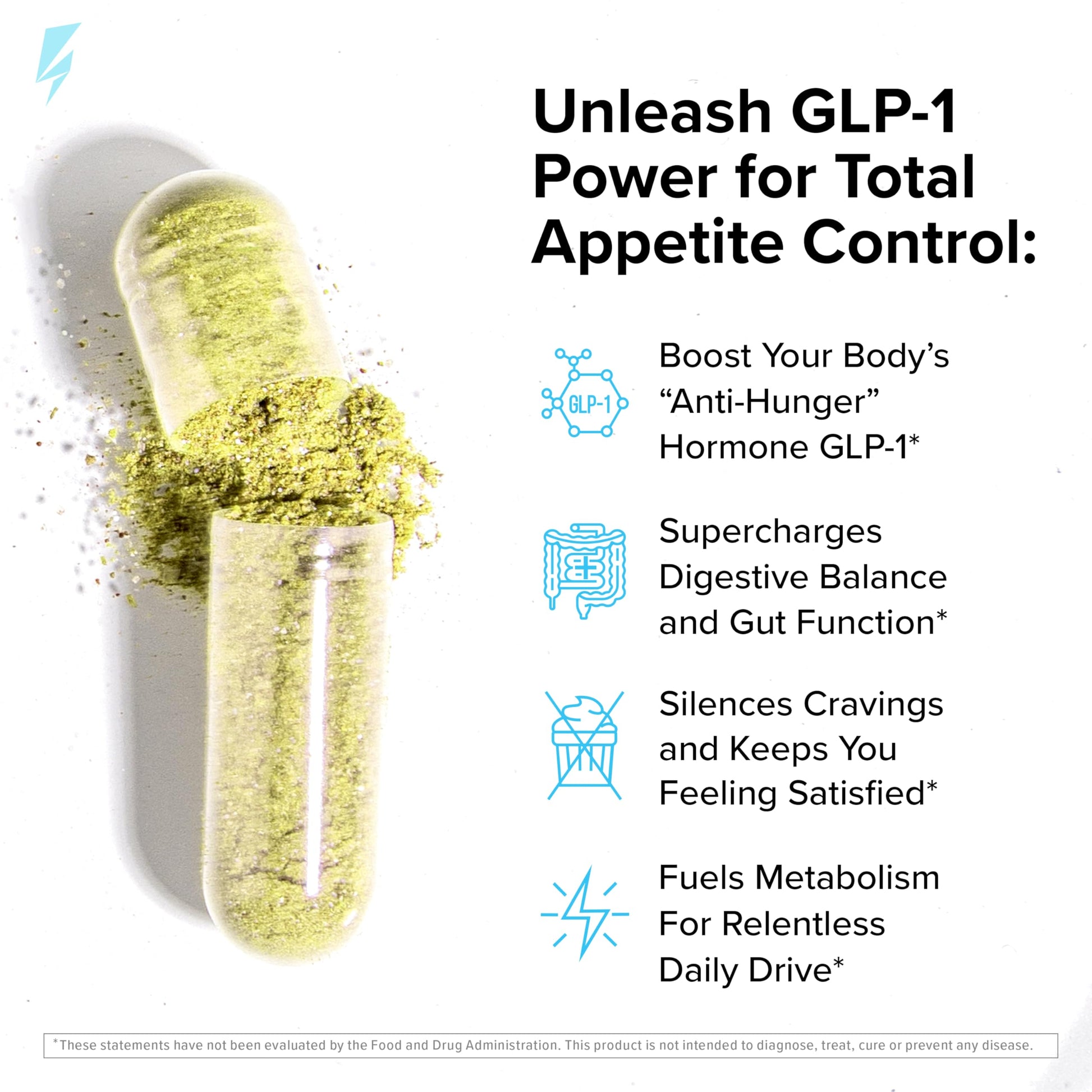 InnoSupps Trim Biome GLP-1 - Gut Health + Metabolic Support* - Prebiotic + Probiotic + Postbiotic - Akkermansia + Berberine - 60 Capsules. 30 Servings InnoSupps uk supplements