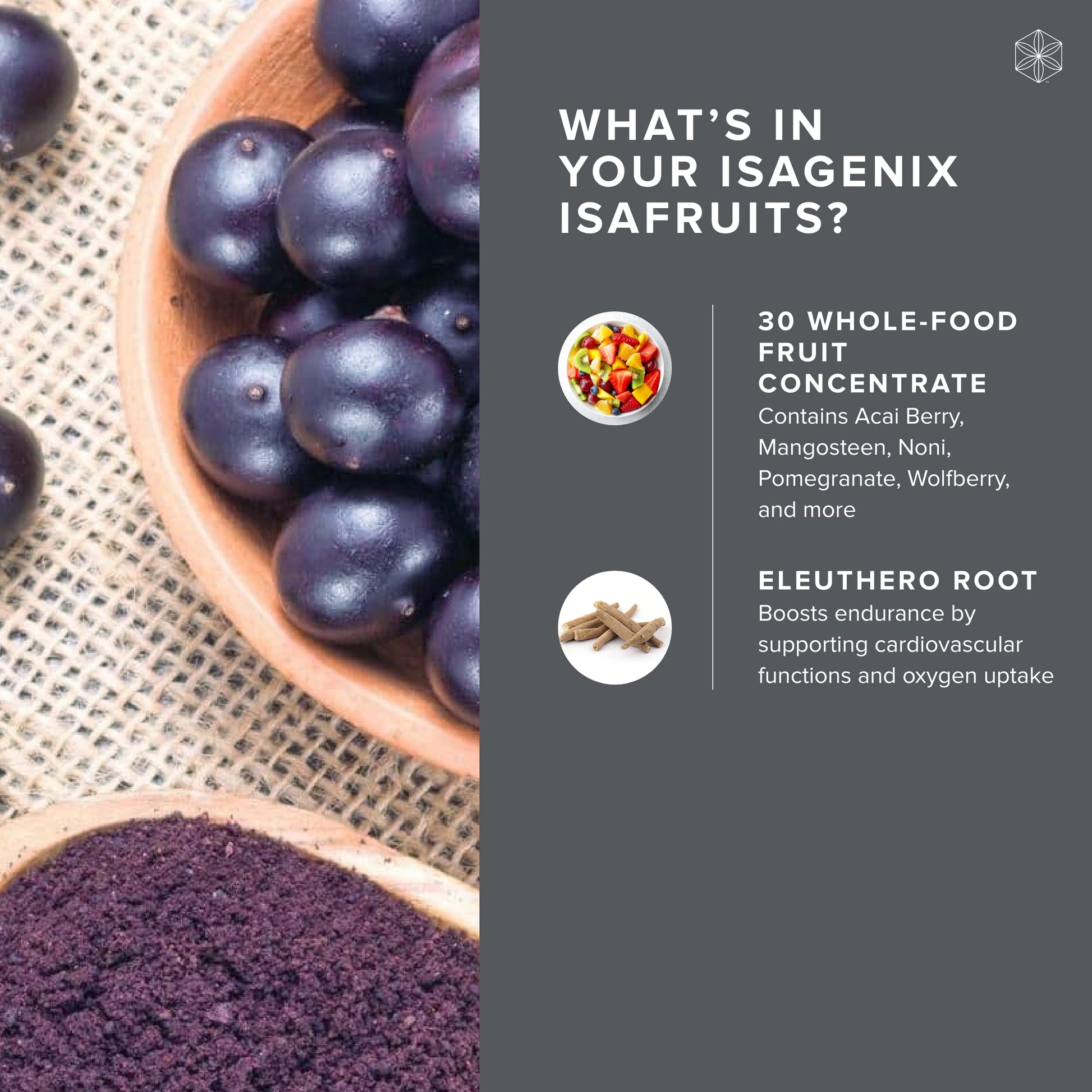 Isagenix Fruits - Phytonutrient & Superfruits Drink Mix - Health Support Supplement Isagenix uk supplements