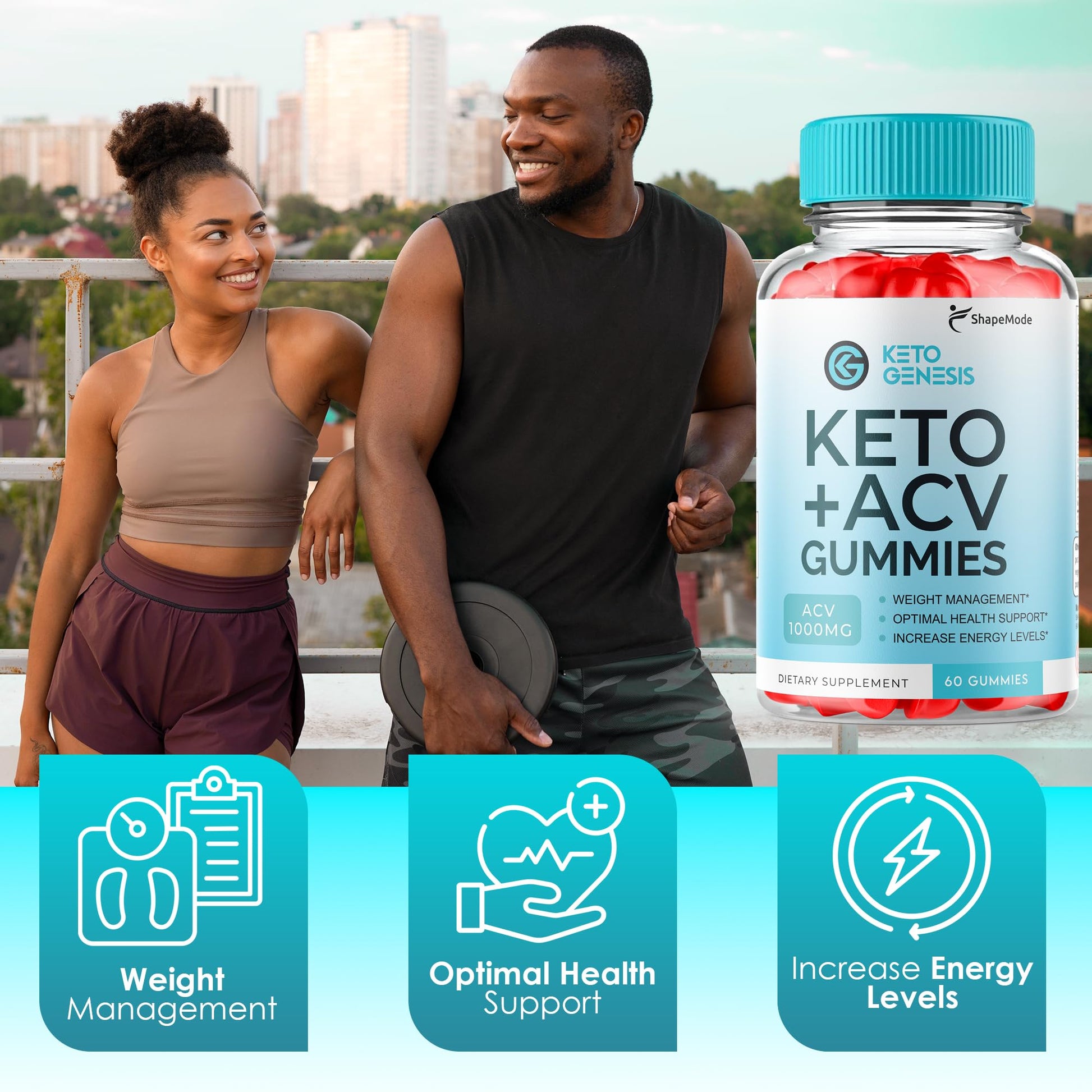 Keto Genesis ACV Gummies - Advanced Weight Loss, Genesis Keto Ketones Apple Cider SHAPEMODE uk supplements