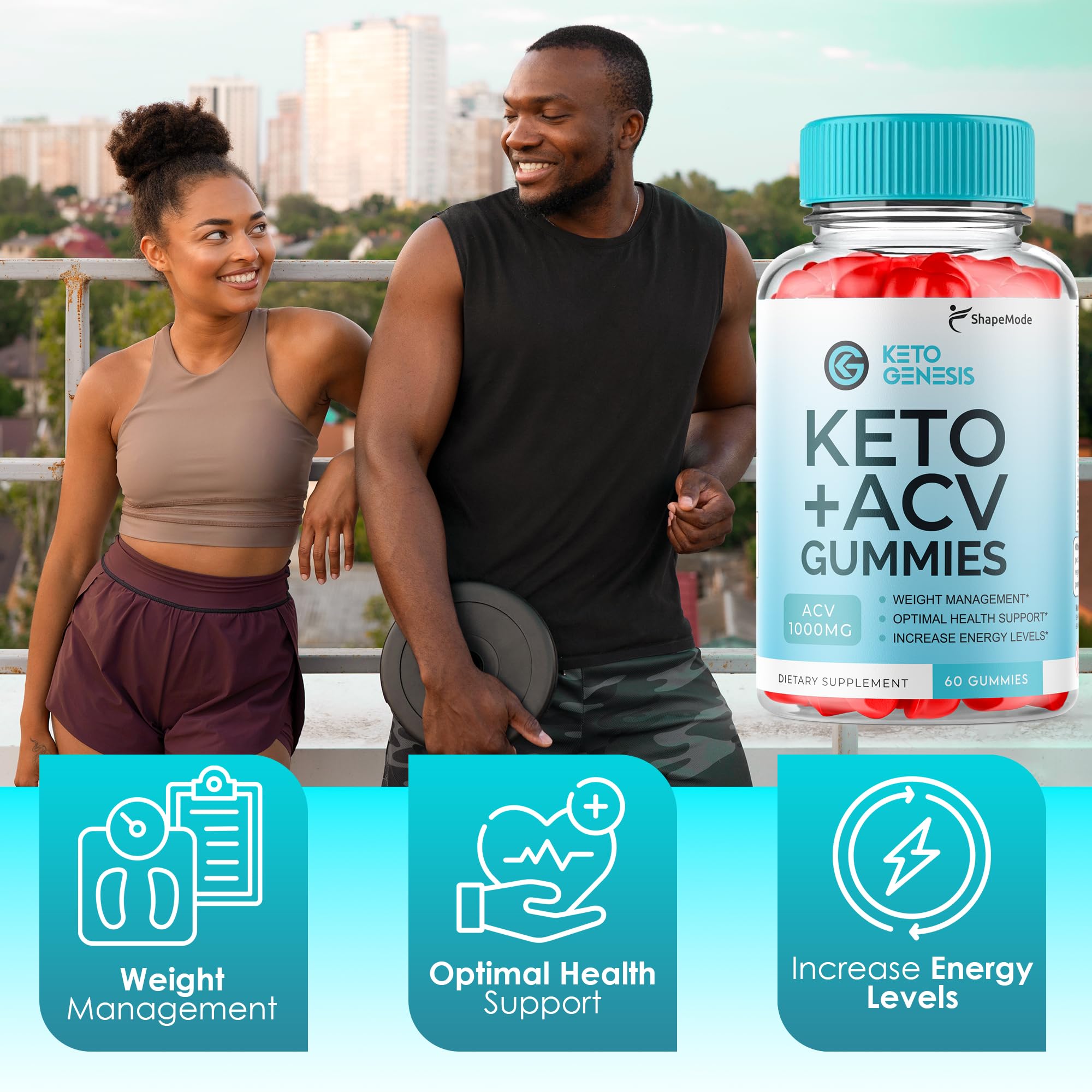 Keto Genesis ACV Gummies - Advanced Weight Loss, Genesis Keto Ketones Apple Cider SHAPEMODE uk supplements