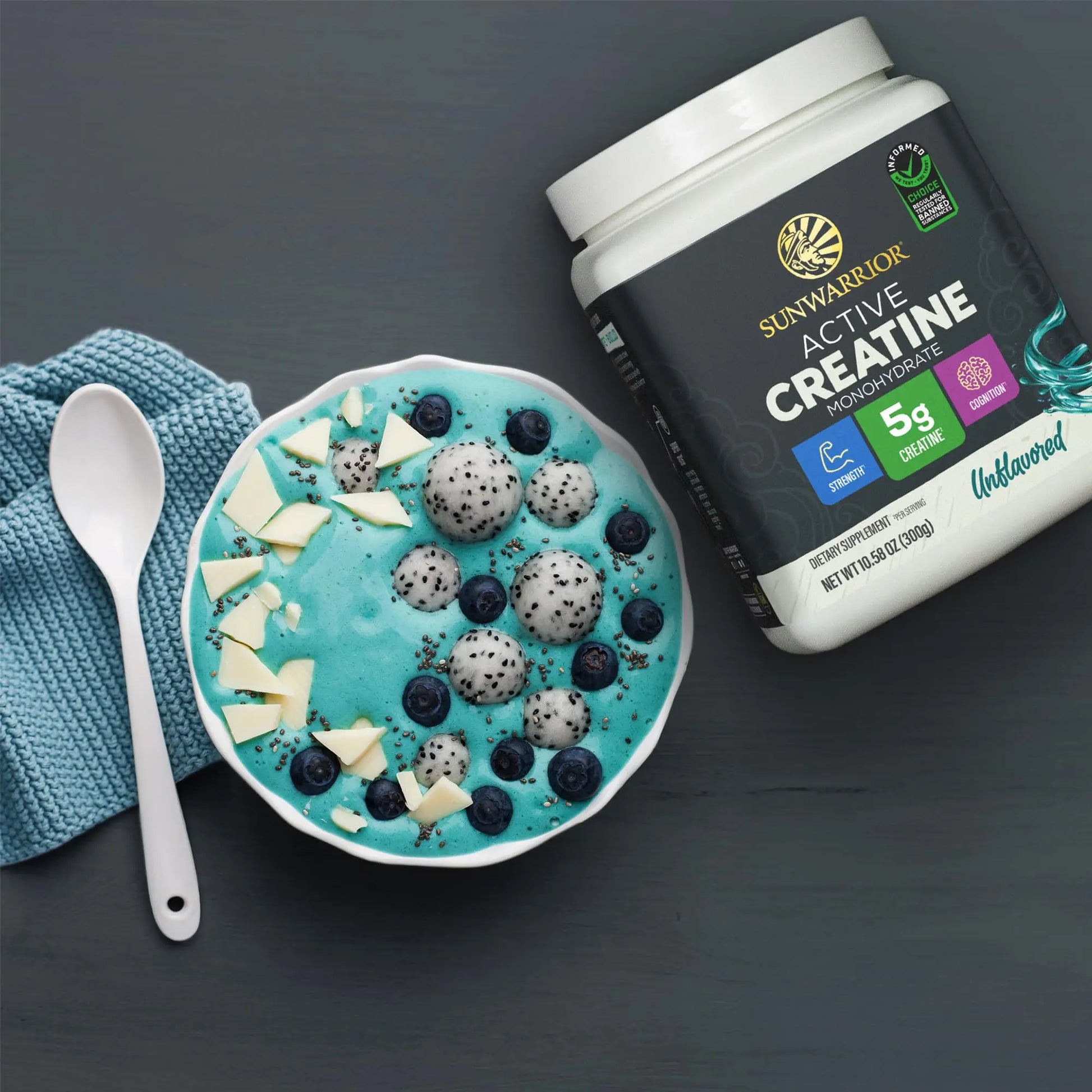 Creatine Monohydrate Powder Micronized PreWorkout Recovery Supplement | Support Muscle Building Strength Training Cognition | Vegan & Keto Friendly Easily Mixes Sunwarrior uk supplements