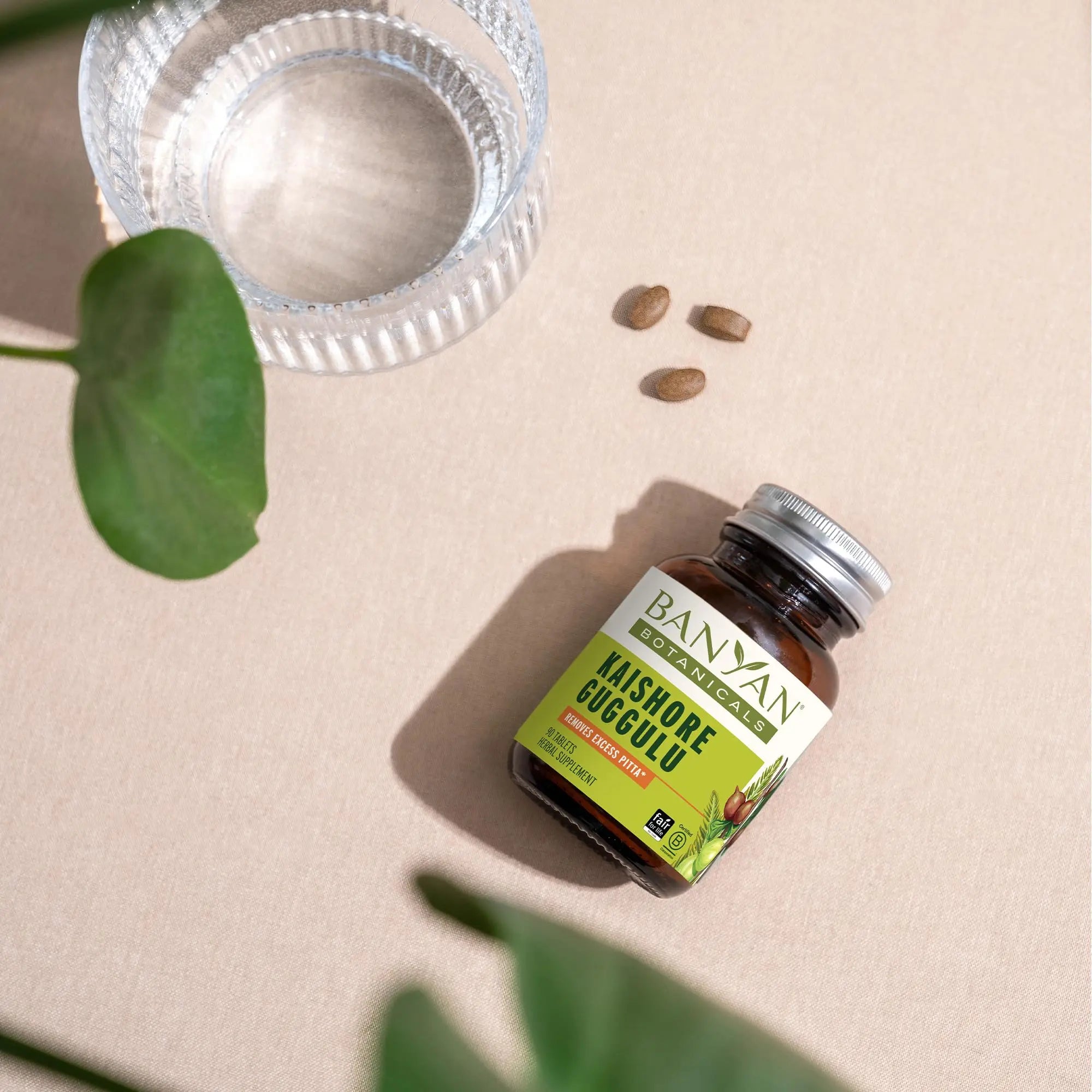Banyan Botanicals Kaishore Guggulu – Organic Joint Support Supplement – Traditional Blend that Supports Healthy Joints, Muscles, and Connective Tissue* – 90 tablets – Non-GMO Sustainably Sourced Vegan Banyan Botanicals uk supplements