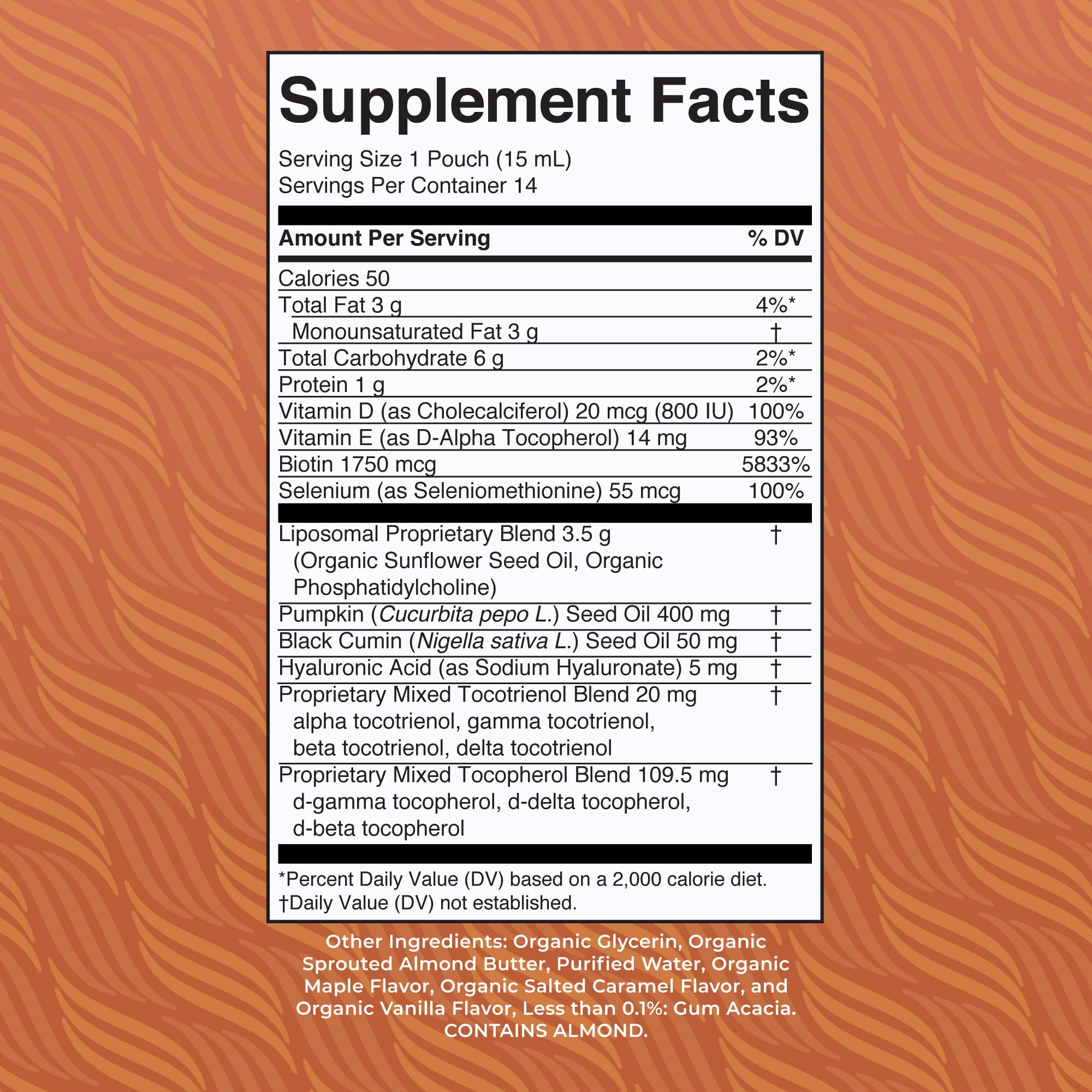 MaryRuth Organics Hair Growth Vitamins, Sugar & Gluten Free, Liquid Hair Vitamins with Vitamin D3, Vitamin E Biotin Hyaluronic Acid, Selenium for Hair & Skin Care Vegan, Non-GMO, 14-0.5 Fl Oz Pouches MARYRUTH'S uk supplements