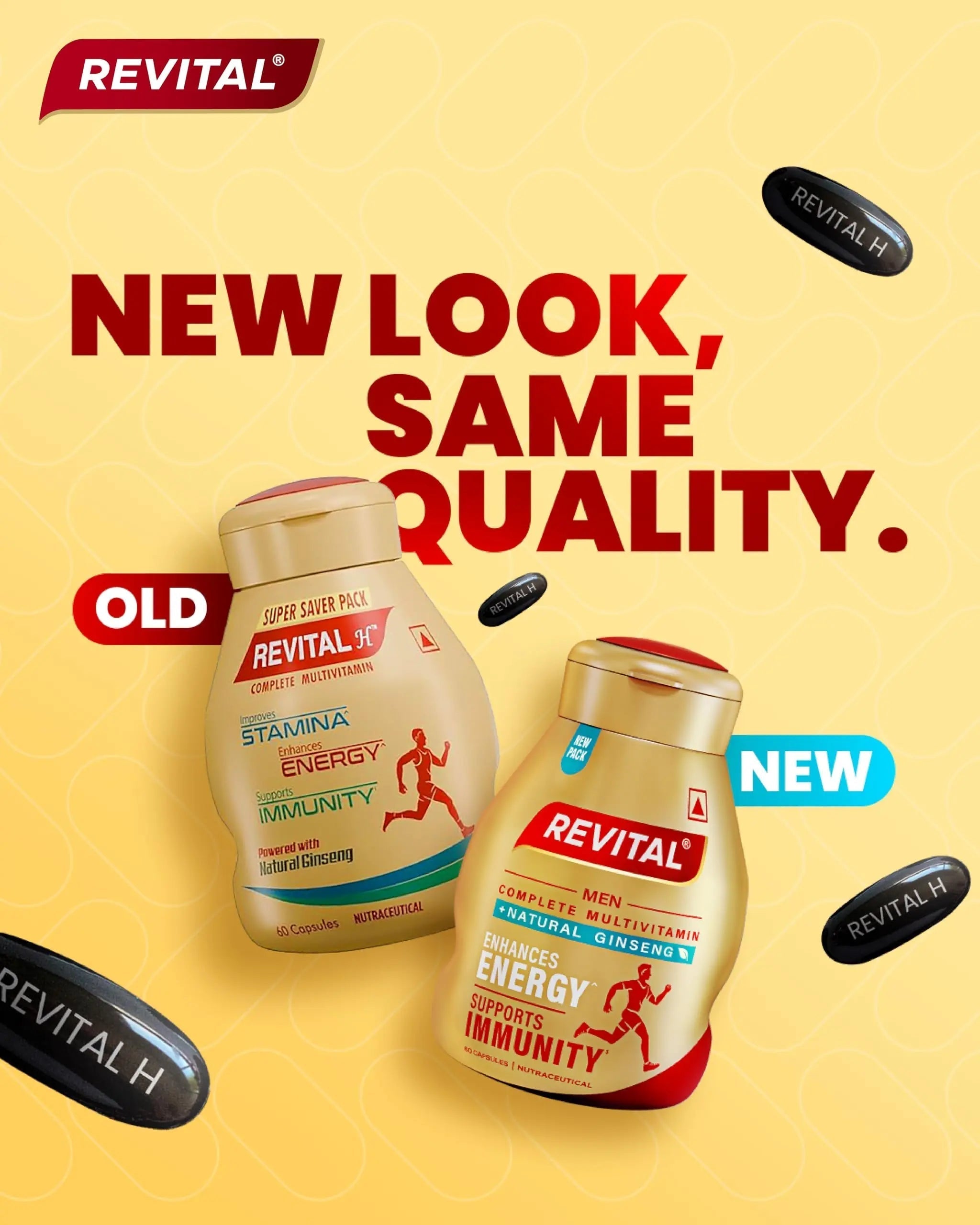 Revital - 60 Capsules Revital uk supplements