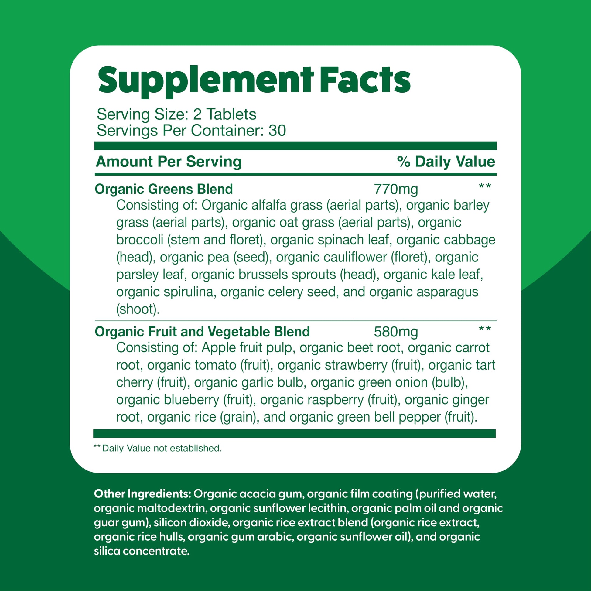 Superfood Greens by Feel Great Vitamin Co. | Organic Greens, Fruits and Veggies The Feel Great Vitamin Company uk supplements