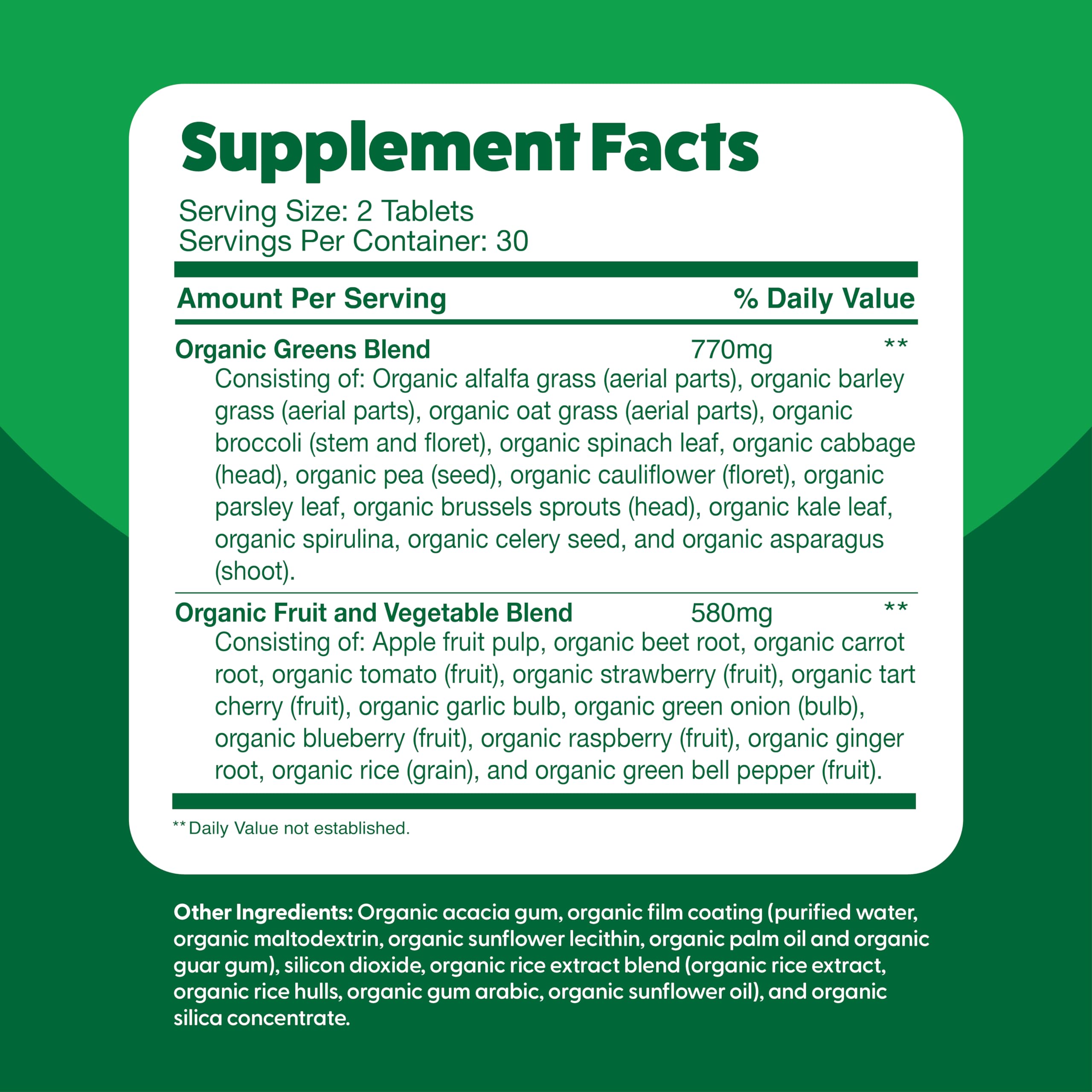 Superfood Greens by Feel Great Vitamin Co. | Organic Greens, Fruits and Veggies The Feel Great Vitamin Company uk supplements