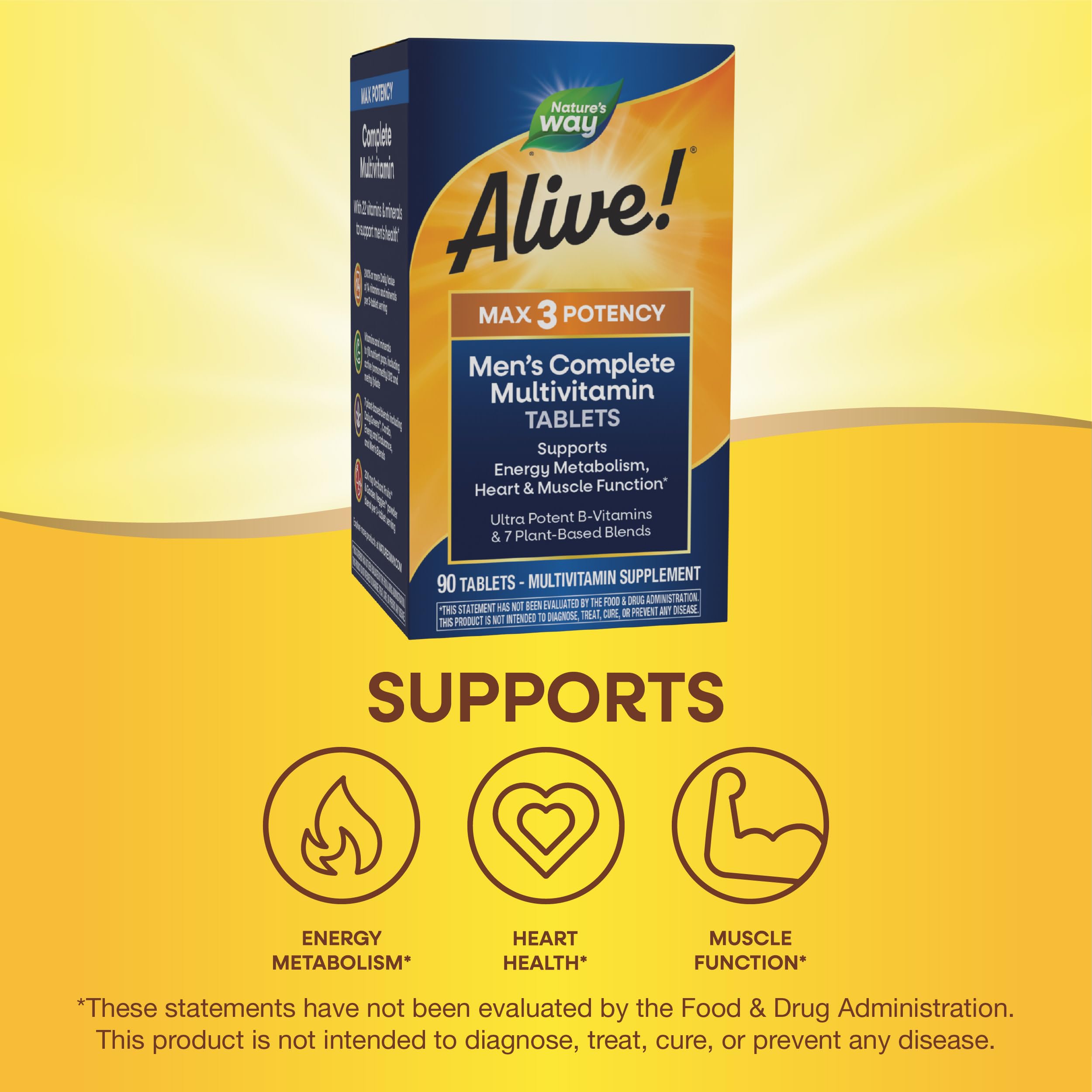 Nature's Way Alive! Men's Multi Vitamin, 90 CT Nature's Way uk supplements