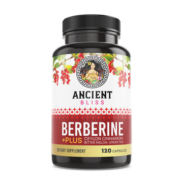 Ancient Bliss Berberine HCL 1200mg with Ceylon Cinnamon, Bitter Melon, and Green Tea Ancient Bliss uk supplements