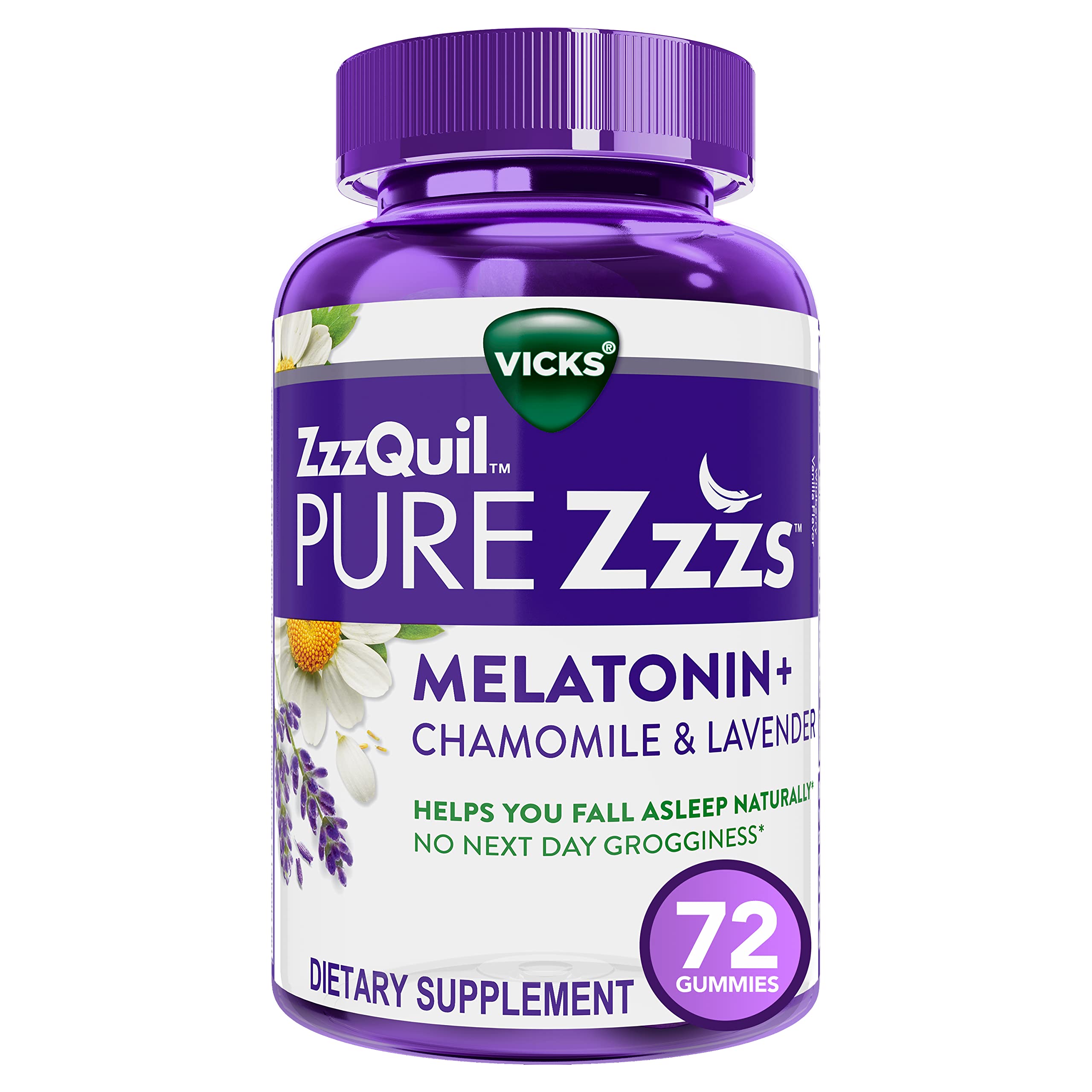 ZzzQuil PURE Zzzs Melatonin Sleep Aid Gummies, Helps You Fall Asleep ZzzQuil uk supplements
