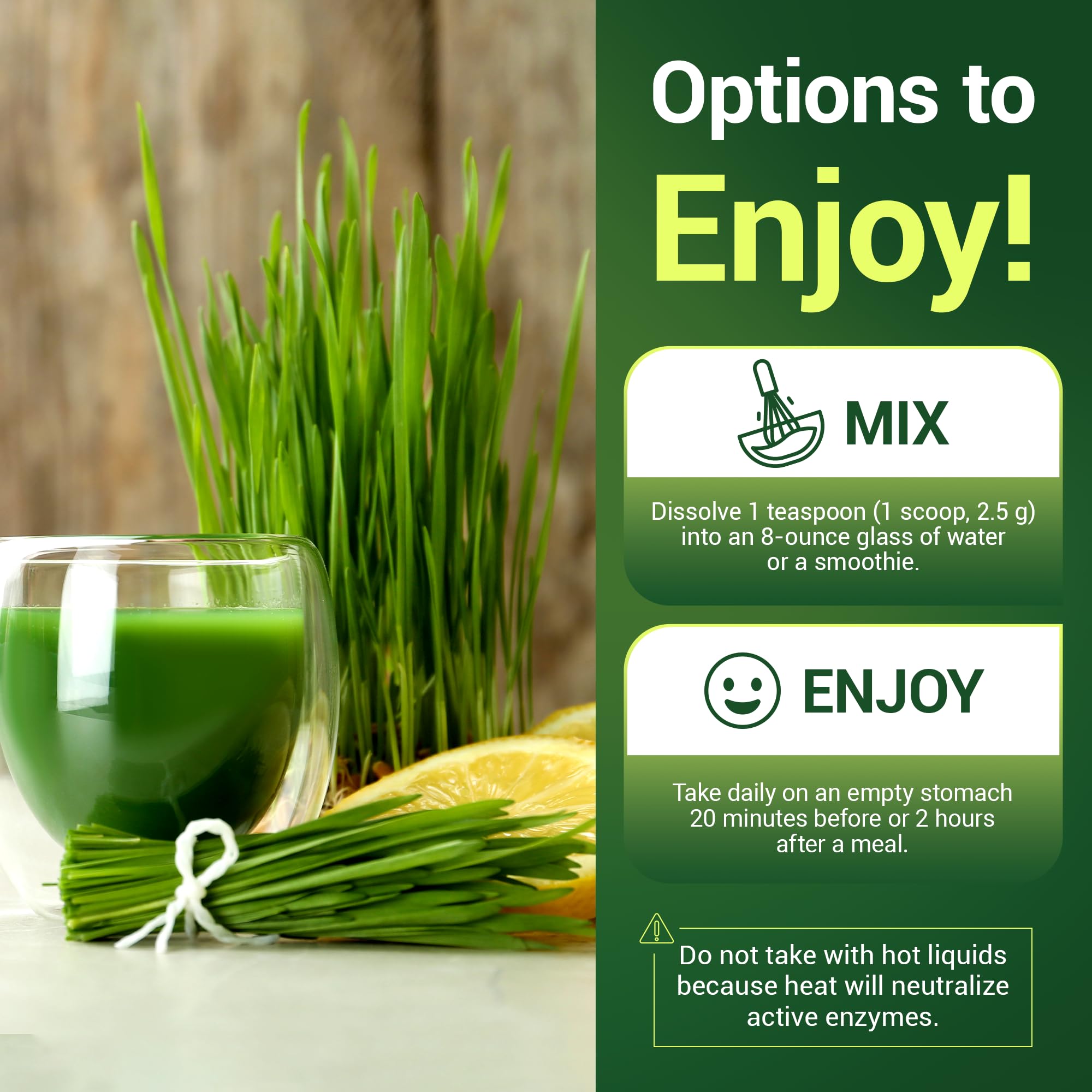 Dr. Berg's Raw Wheatgrass Juice Powder (60 Servings) - USDA Certified Organic Dr. Berg Nutritionals uk supplements