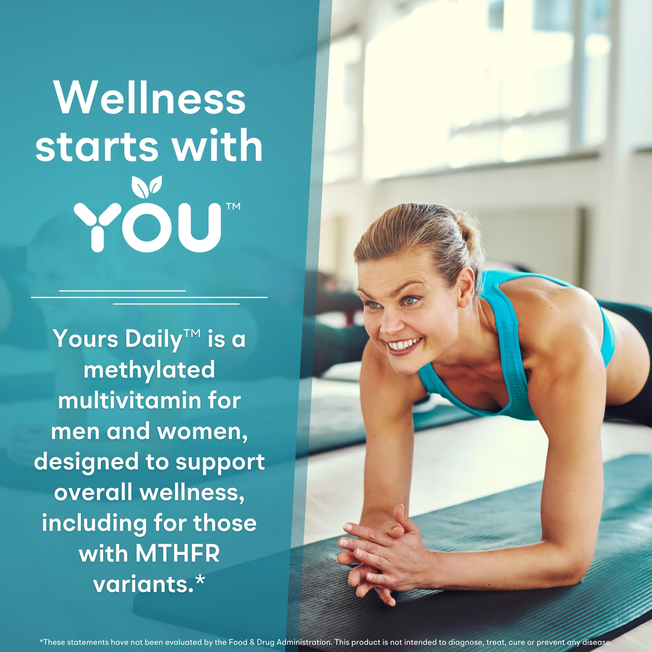 You Vites - Methylated Multivitamin for Men and Women, Methyl Multi Without Iron - 60 Capsules, MTHFR Supplement with Methyl B12, Methylfolate (5-MTHF), CoQ10 for Energy, Heart and Mood Support You Vites uk supplements