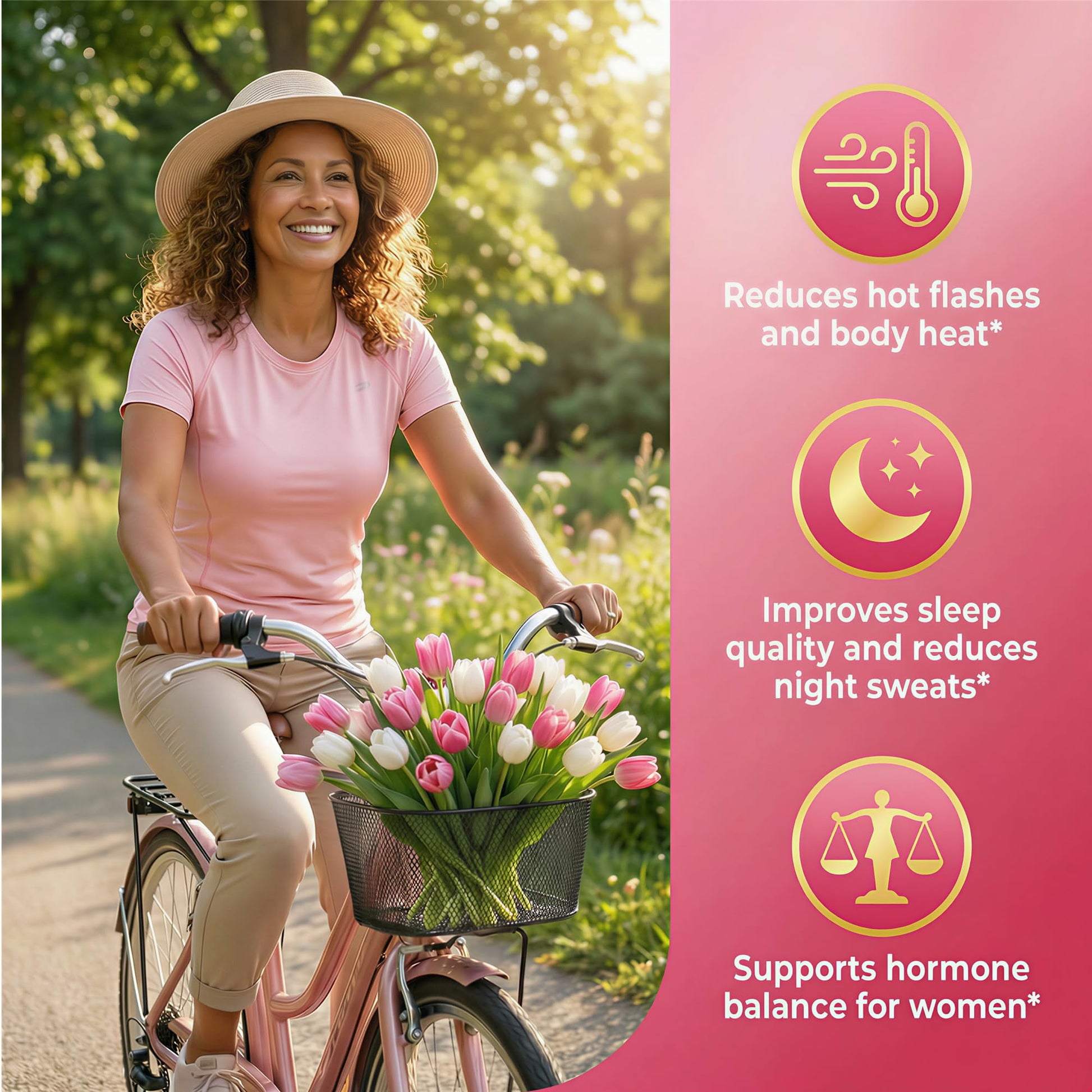 Sugar Free Menopause Supplement Gummies for Women, Menopause Probiotics (10 Billion CFU) Filled Gummy with Ashwagandha, Dong Quai & Black Cohosh for Hot Flashes, Night Sweats, Mood Swings, Gut Health NEVISS uk supplements