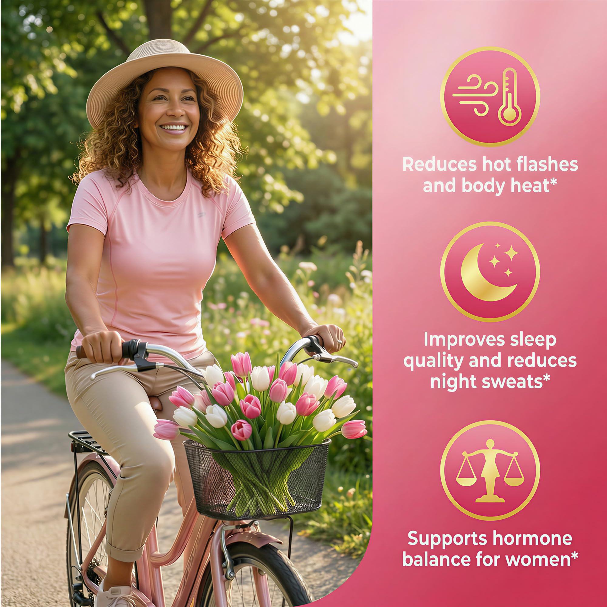 Sugar Free Menopause Supplement Gummies for Women, Menopause Probiotics (10 Billion CFU) Filled Gummy with Ashwagandha, Dong Quai & Black Cohosh for Hot Flashes, Night Sweats, Mood Swings, Gut Health NEVISS uk supplements