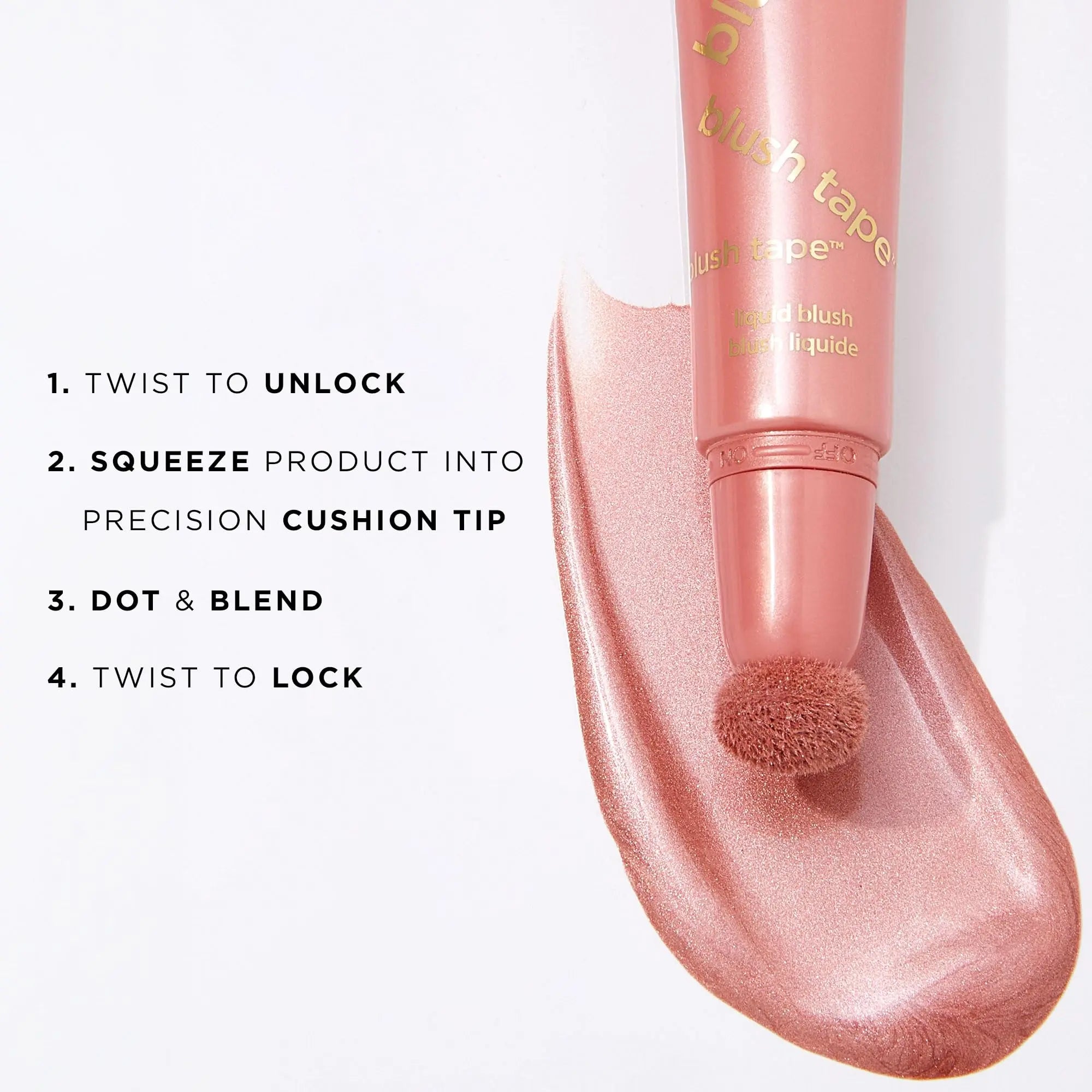 tarte blush tape liquid blush – Buildable Cream Cheek Makeup, Lightweight Formula, Blurs appearance for Radiant Glow, Vegan & Cruelty-Free, full size, rose tarte uk supplements