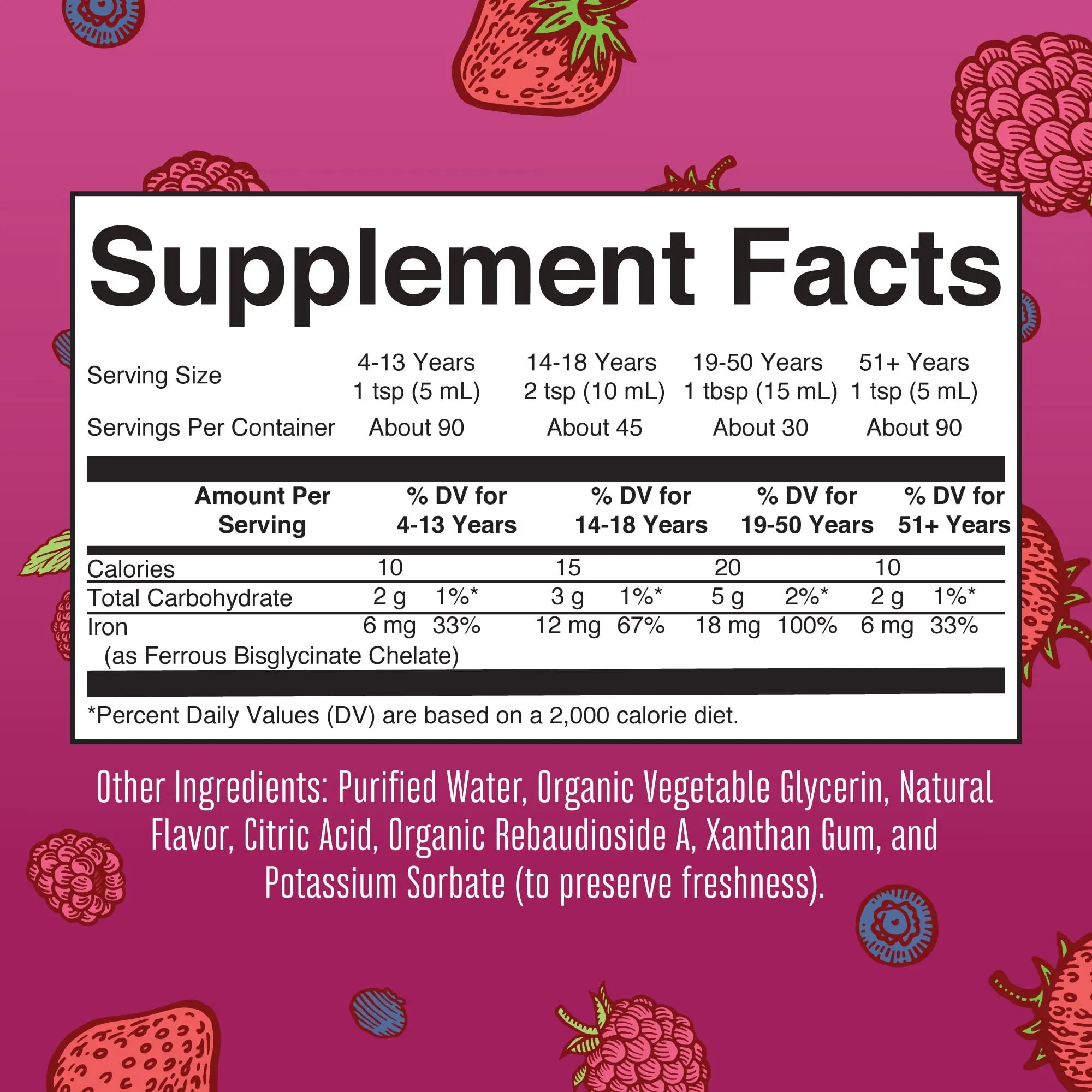 MaryRuth's MaryRuth's Liquid Morning Multivitamin +Hair Growth (Peach Mango, 30oz) & Iron Liquid (Berry) | Clean Label Project Verified® | MARYRUTH'S uk supplements
