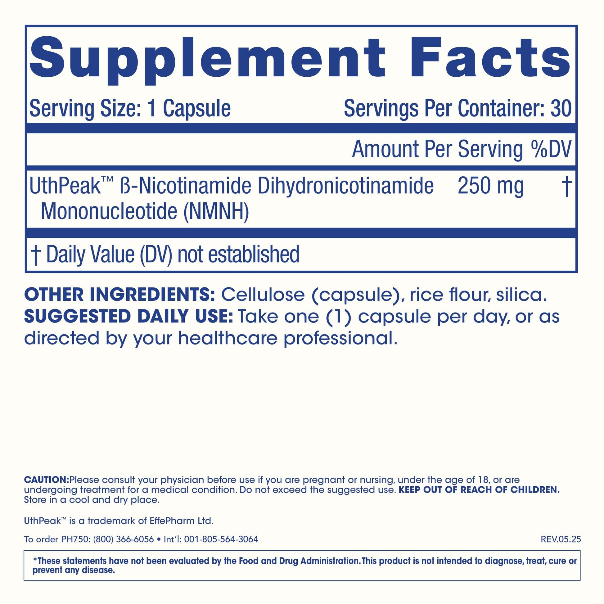 Pure NMNH (Dihydronicotinamide Mononucleotide) 250 mg 30 Capsules | NAD+ Optimizer | 3rd Party Triple Lab Tested ProHealth uk supplements