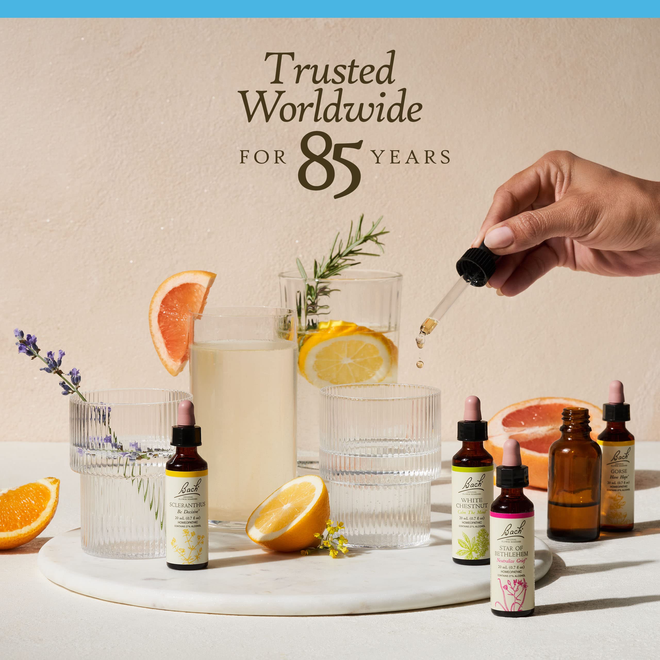 Bach Original Flower Remedies, Rock Water for Flexibility, Natural Homeopathic Flower Essence Bach uk supplements