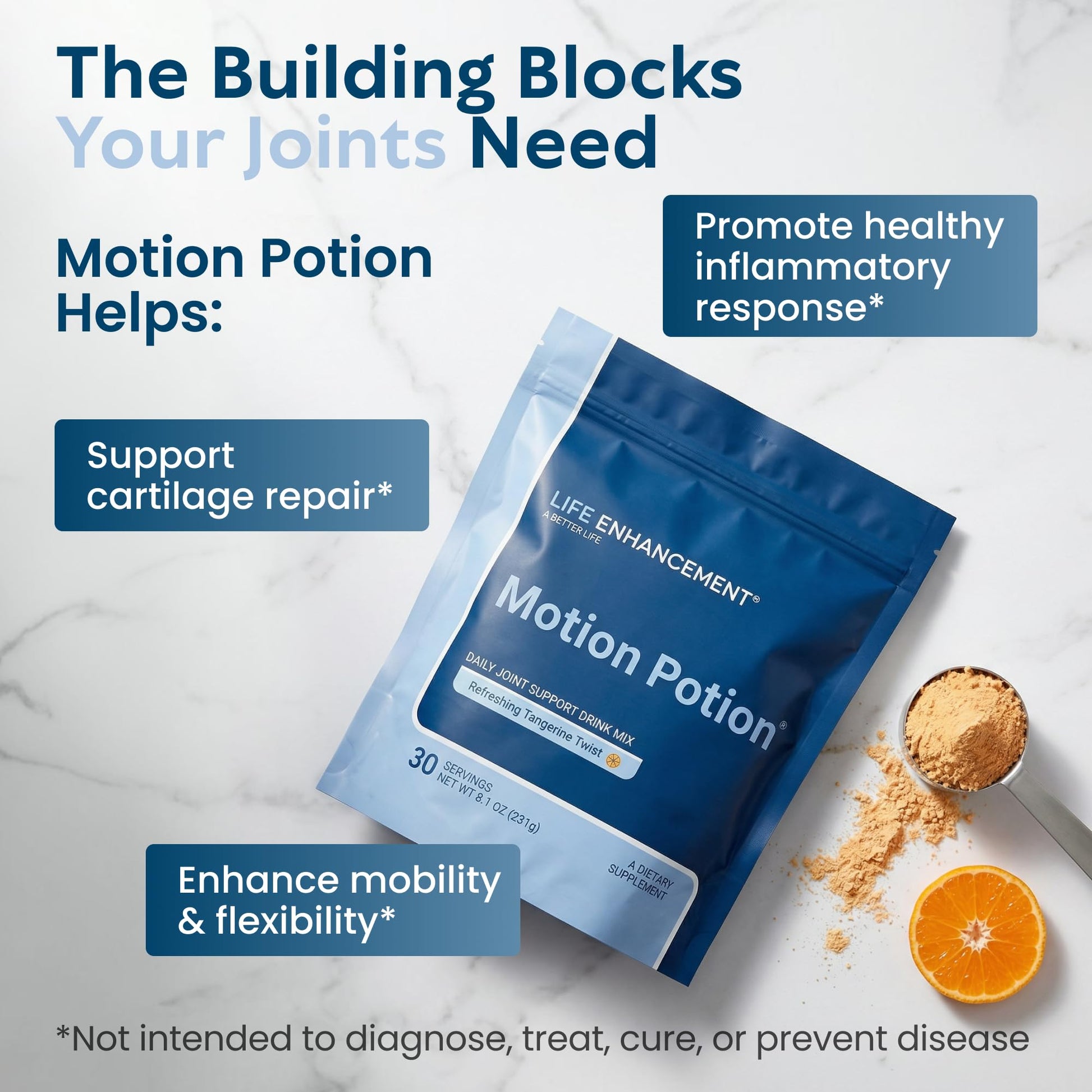 Life Enhancement Motion Potion Joint Support Drink Supplement Life Enhancement uk supplements