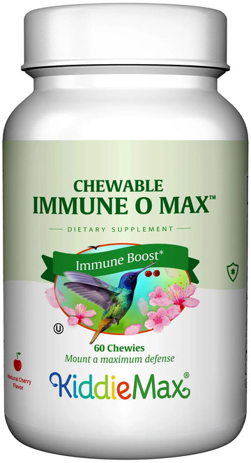 Maxi Health Chewable Immune Support Booster Blend, Vitamin C, Elderberry, Zinc, Epicor, Glutathione - Immuno-O-Max Maxi Health uk supplements
