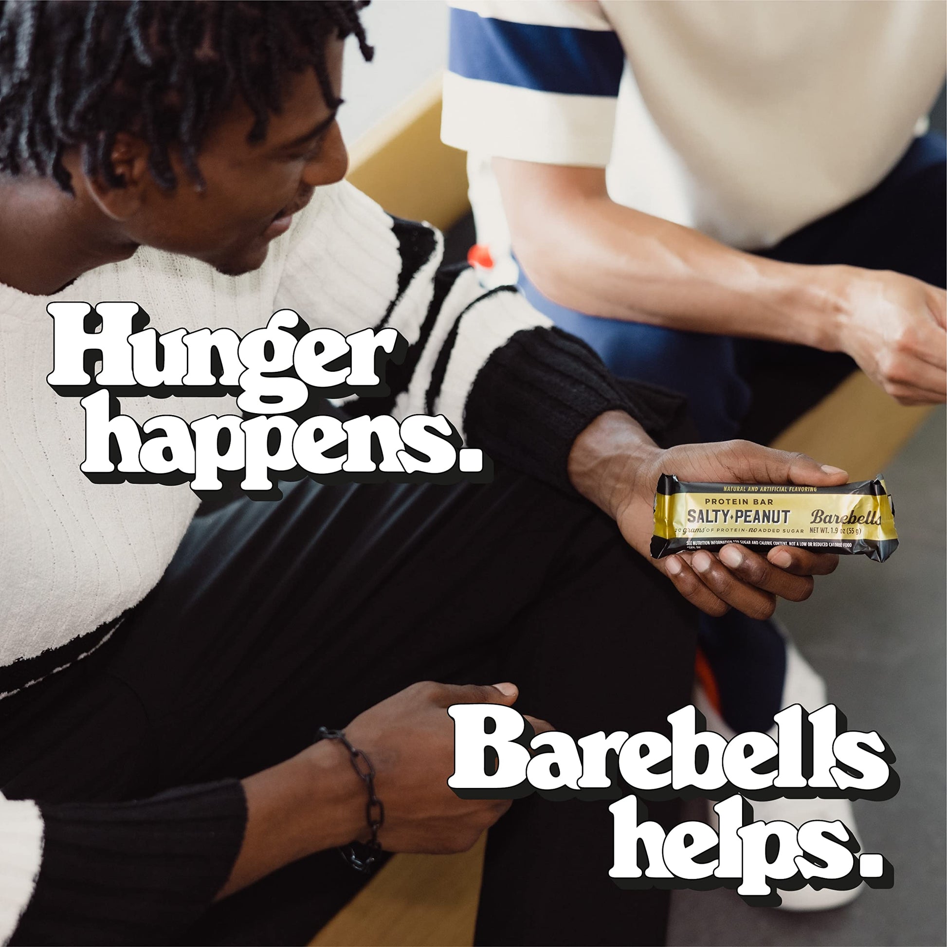 Barebells Salty Peanut Protein Bars, 12 Count - 20g Protein, 1g Sugar Snack Bars BAREBELLS uk supplements