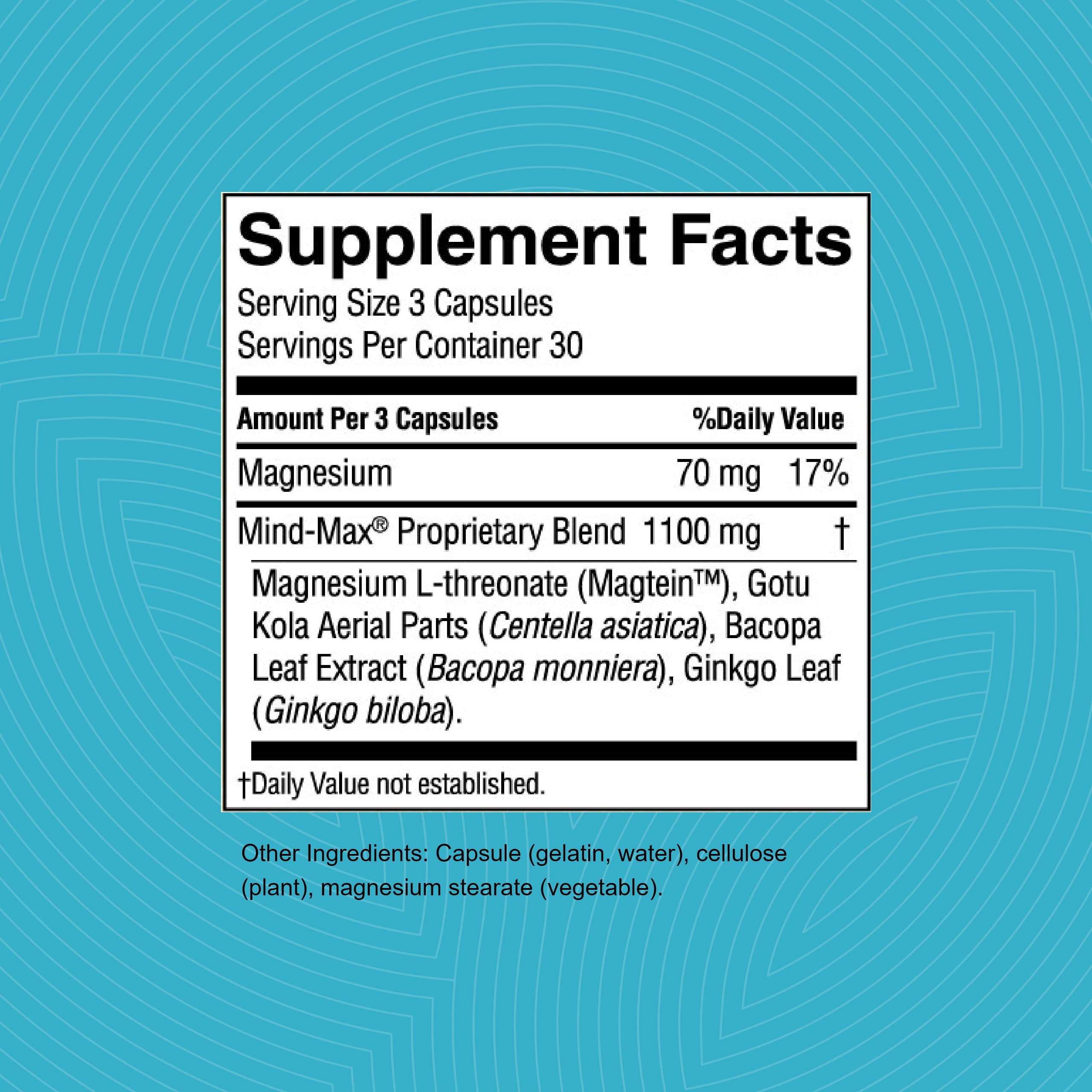Nature's Sunshine Mind-Max 90 Capsules Nature's Sunshine uk supplements