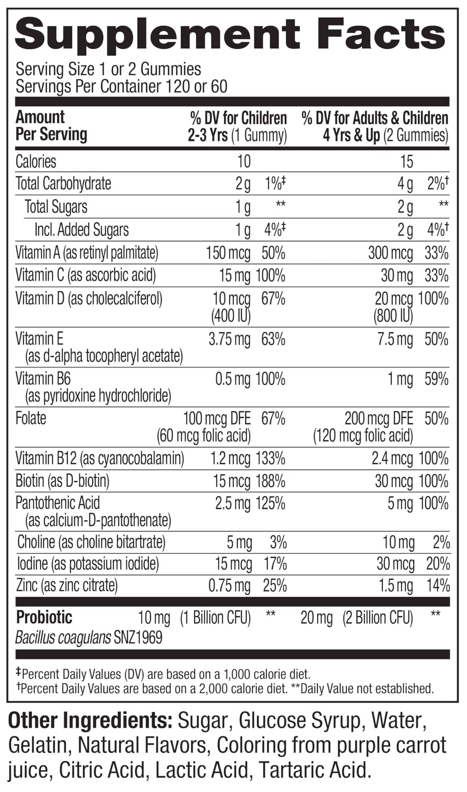 OLLY Kids Multivitamin & Probiotic Gummy, Digestive Support, Vitamins A, D, C, E, B, Zinc, Chewable Supplement OLLY uk supplements