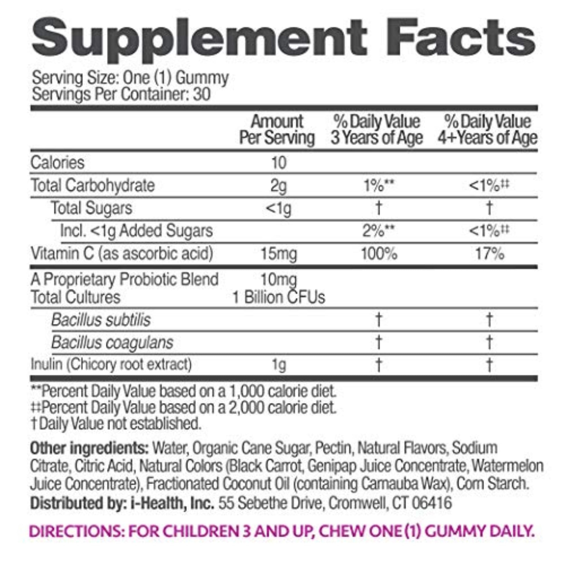up4 Kids Probiotic Gummies, Digestive and Immune Support with Prebiotics and Vitamin C, Gelatin Free, Gluten Free and Non-GMO, For Ages 3+, 30 count up4 uk supplements