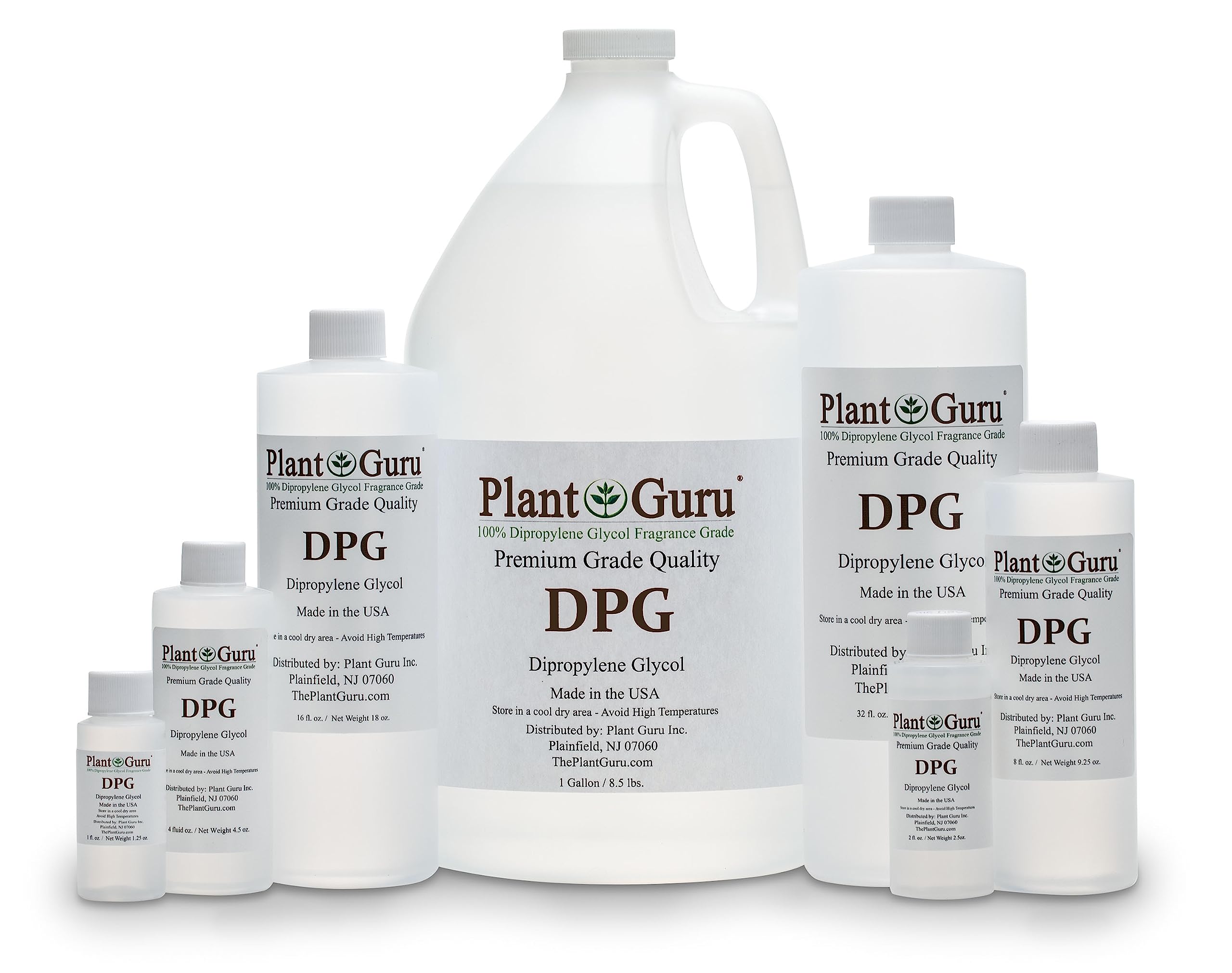 Dipropylene Glycol DPG 4 fl. oz. - Fragrance Grade Carrier Oil - Great for Incense Making Plant Guru uk supplements