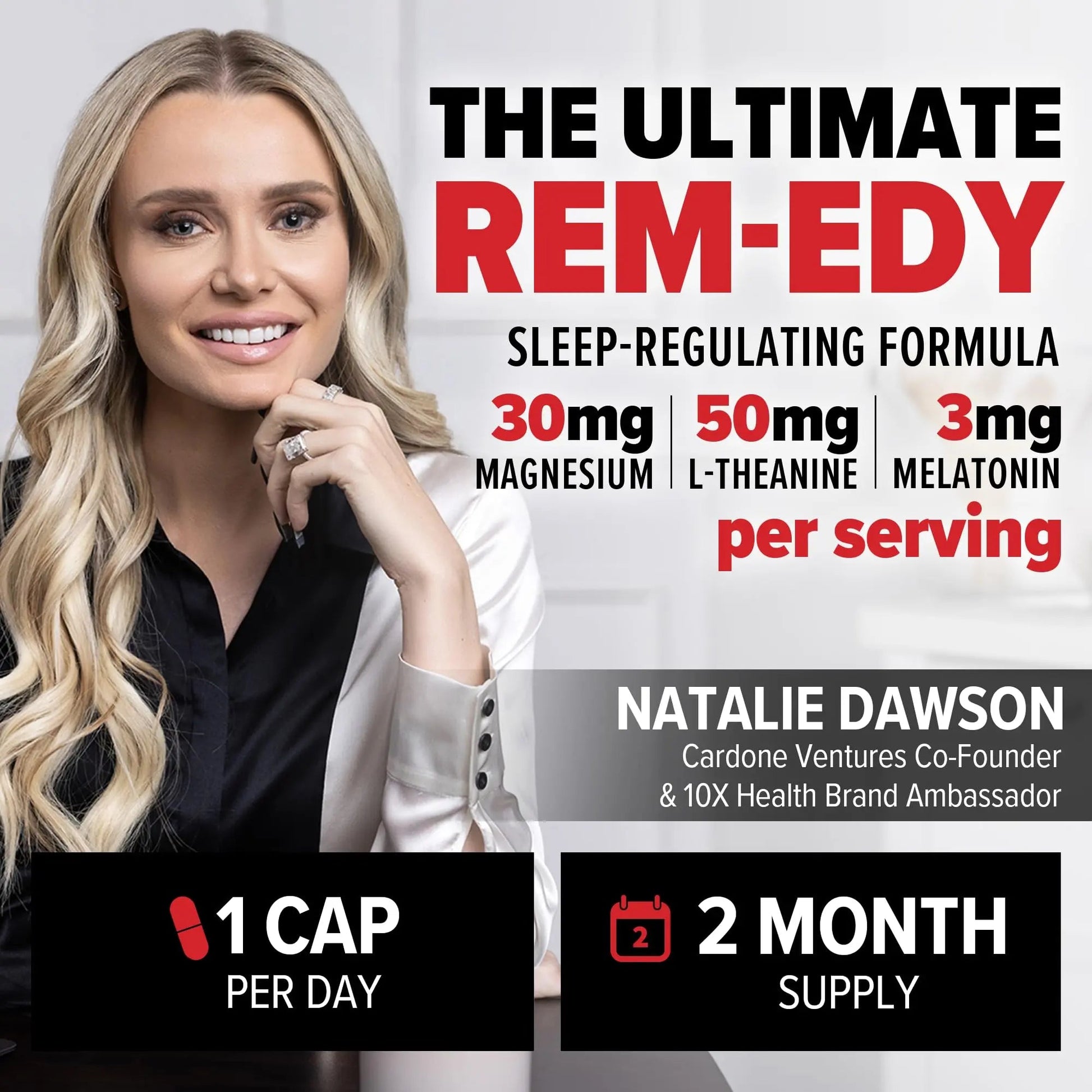 10X Health Optimize (Daily) & Sleep (PM) Bundle - Methylated Multivitamin Capsules + Magnesium, L Theanine & Melatonin 10X Health System uk supplements