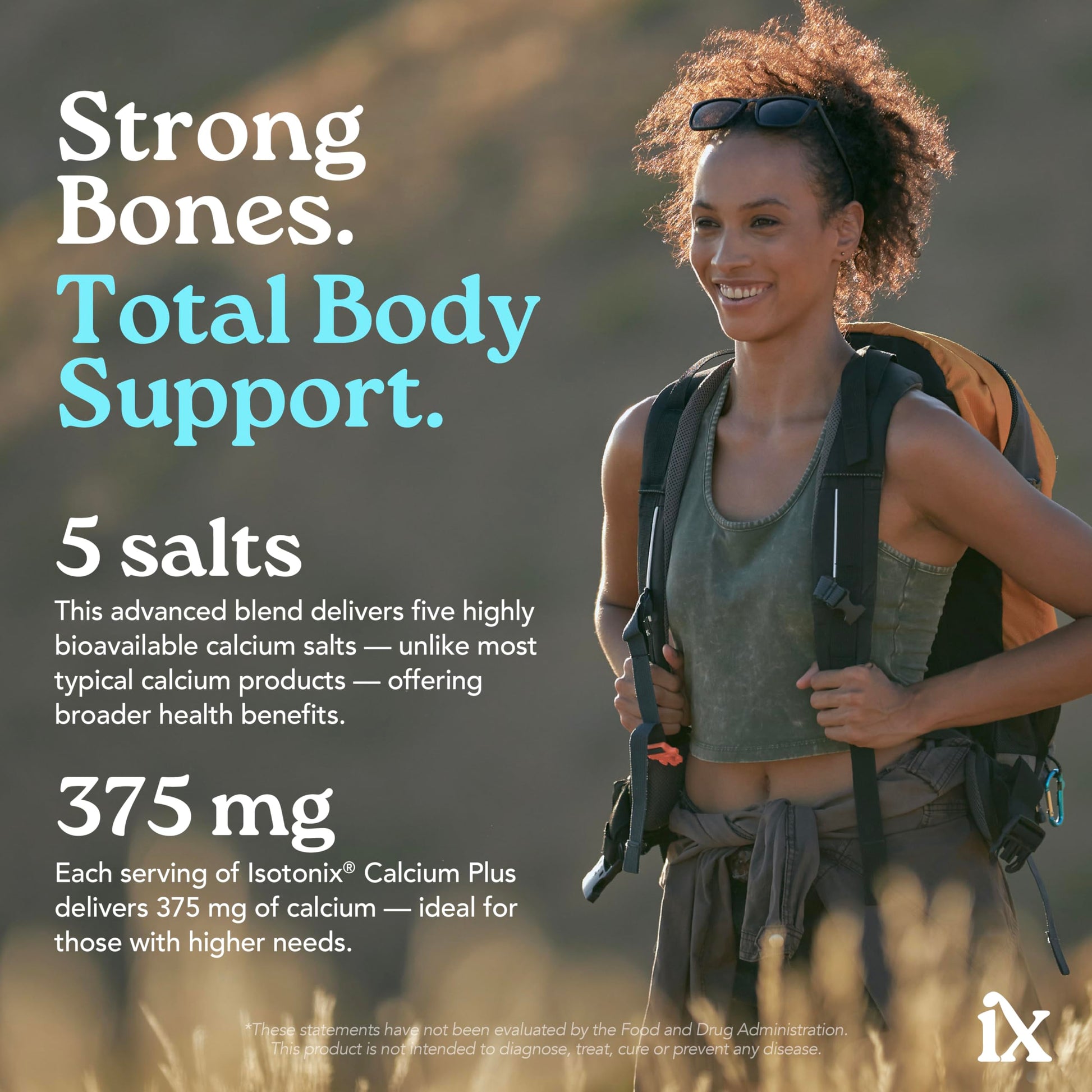 Isotonix Calcium Plus – Calcium Supplement for Women and Men with Magnesium, Vitamin D3, and Vitamin C – Fast Absorbing Isotonic Formula – Calcium Citrate & 5 Salts - 90 Servings Isotonix uk supplements