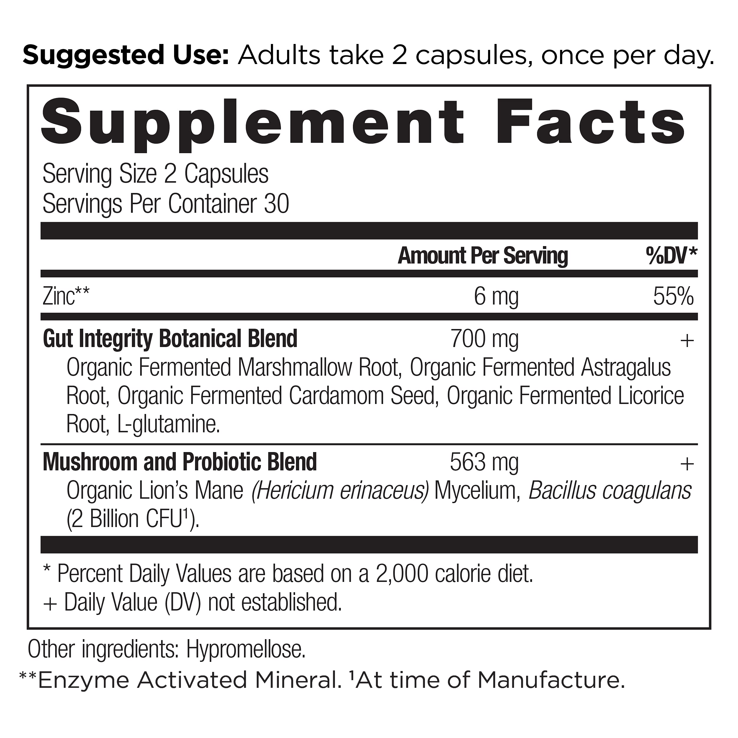 Ancient Nutrition Gut Health Supplement Leaky Gut Capsules, 60ctFormulated with Licorice