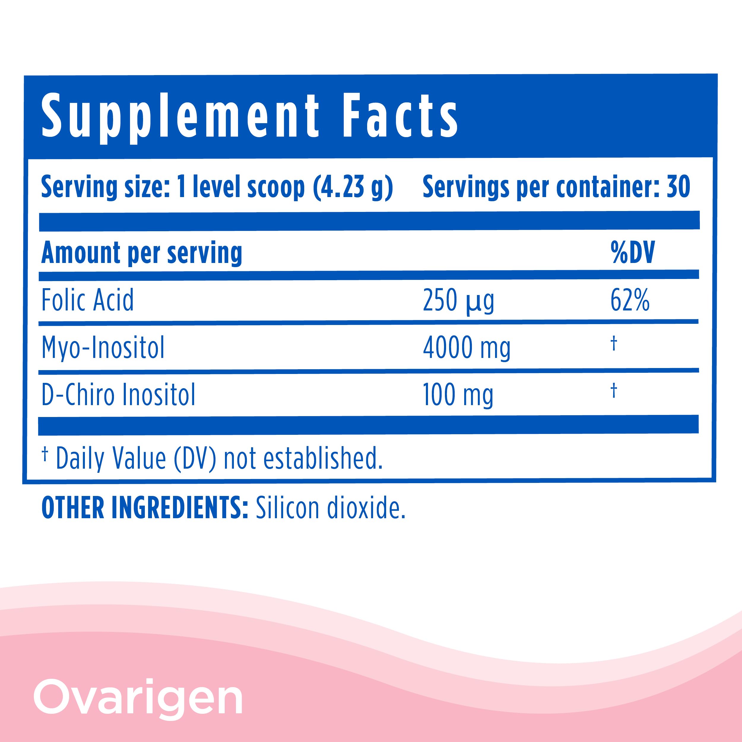 CalmCo Ovarigen Myo-Inositol & D-Chiro Inositol Supplement for Women – 40:1 Inositol Powder with Folic Acid, Fertility Supplements for PCOS, Hormone Balance and Ovarian Support (30 Servings) CalmCo uk supplements