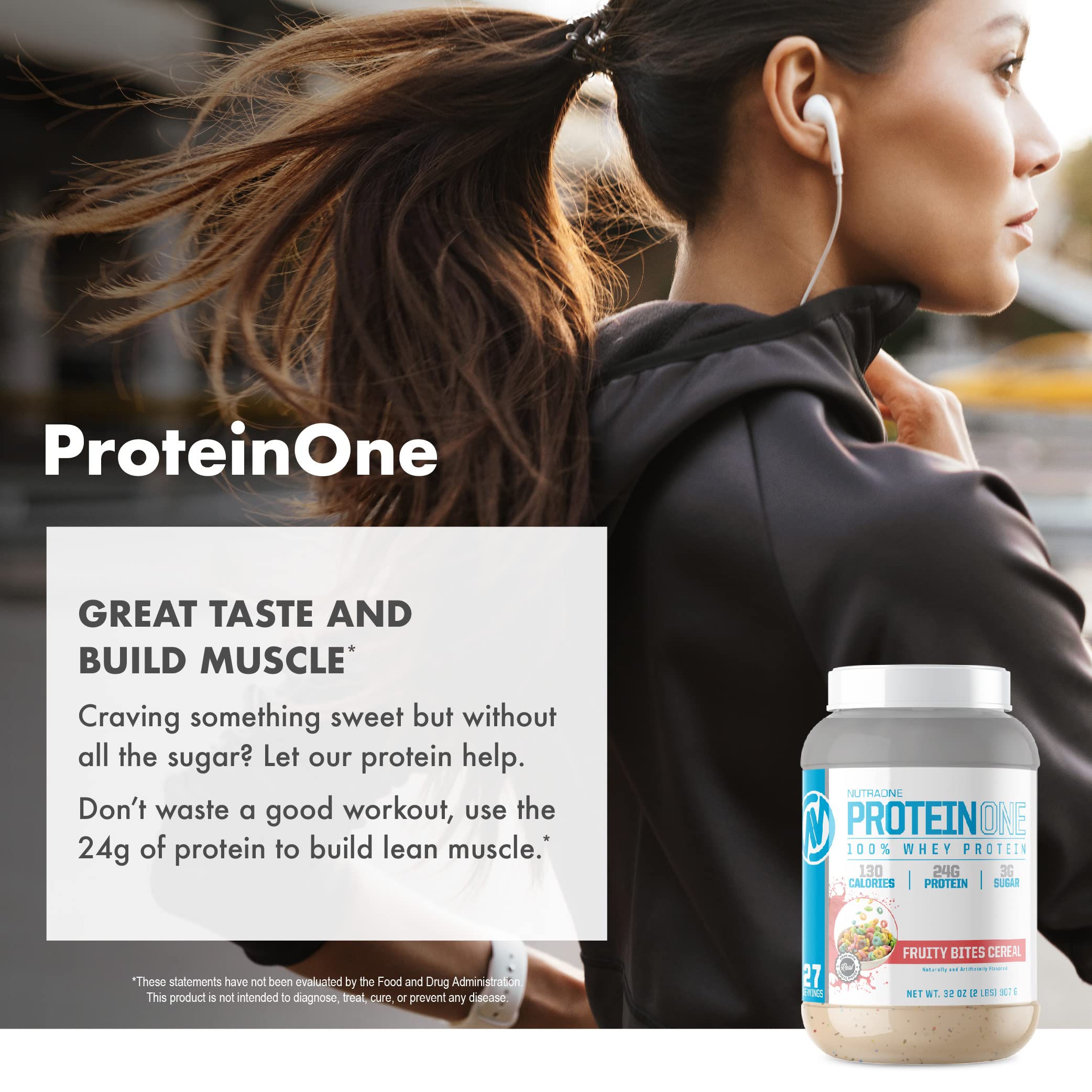 NutraOne ProteinOne Whey Protein Promote Recovery and Build Muscle with a Protein NutraOne uk supplements