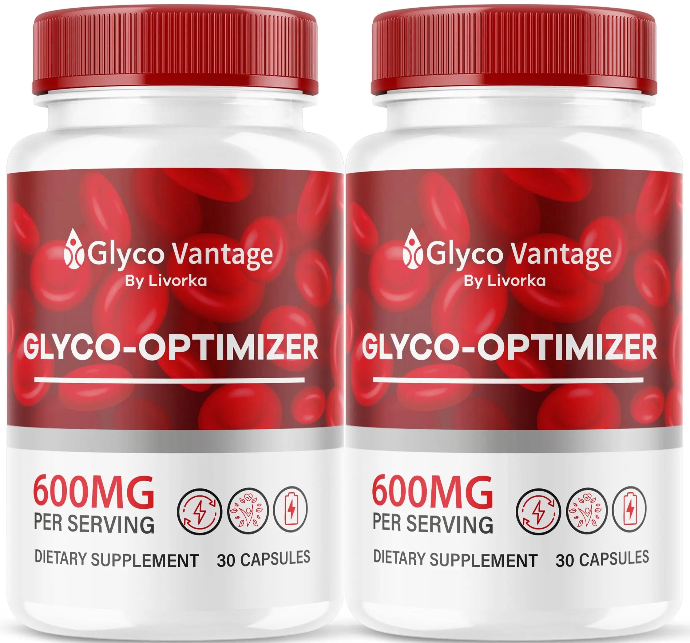 (2 Pack) Glyco Vantage Glyco Optimizer, Glyco Vantage, Glyco Vantage Capsules, Glyco Vantage Joint Optimizer, GlycoVantage Glyco Optimizer Pills, Glyco Vantage Support, 60 Capsules For 2 Months LIVORKA uk supplements
